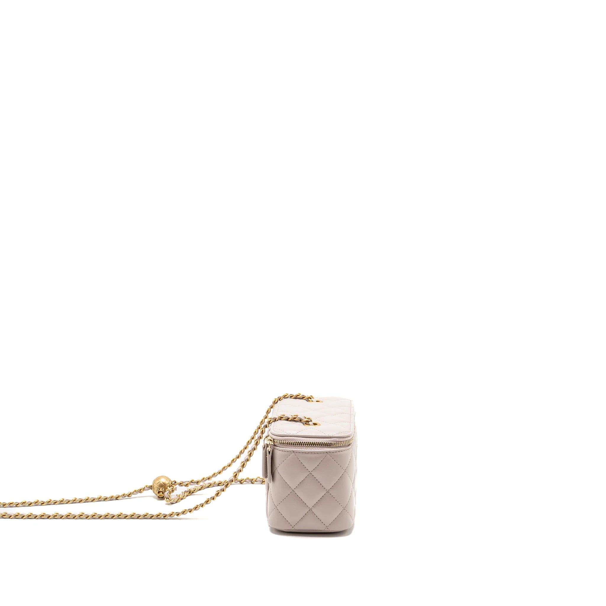 Chanel pearl crush long vanity lambskin lilac GHW - Image 3