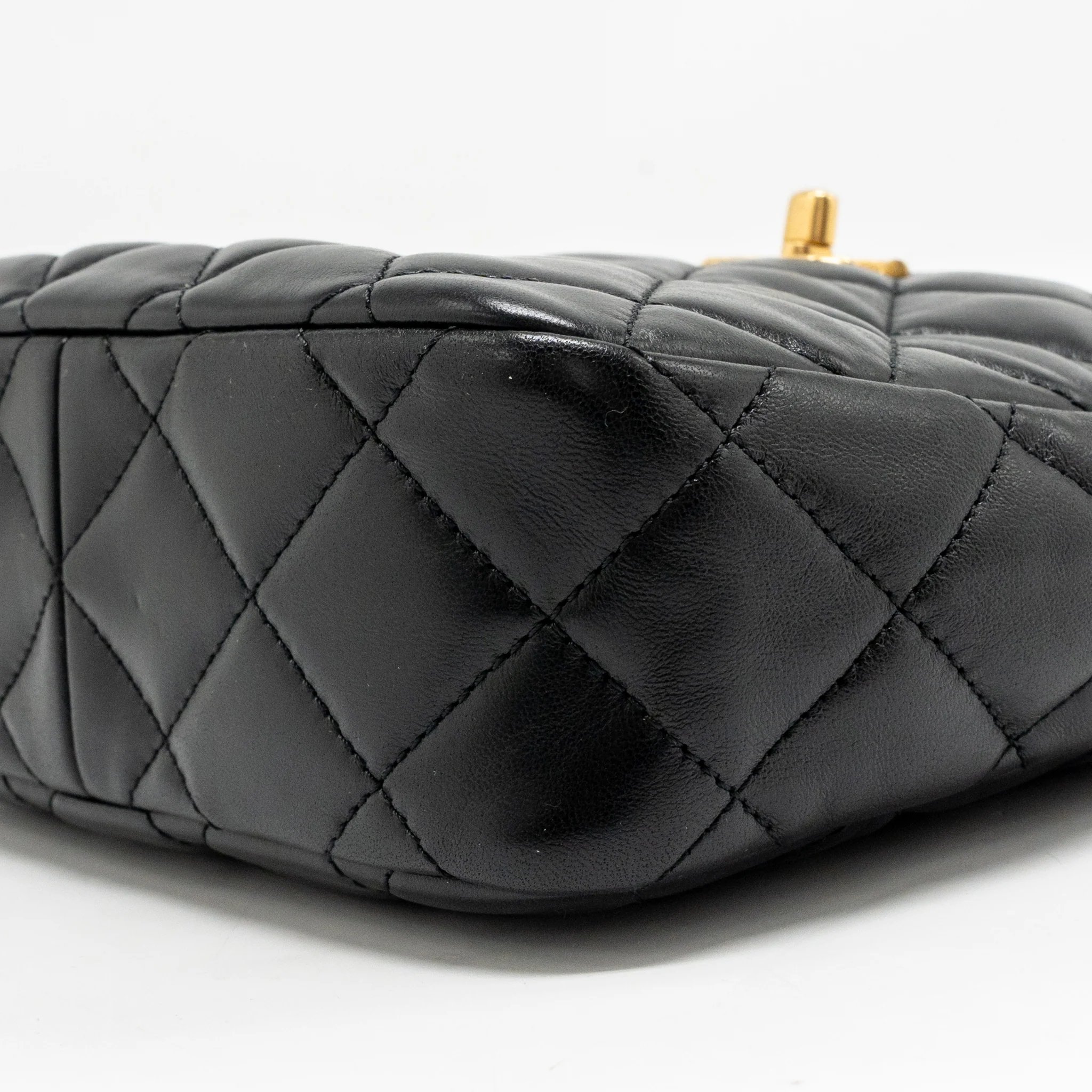 Chanel Pillow Crush Hobo Bag Lambskin Black GHW (Microchip) - Image 8