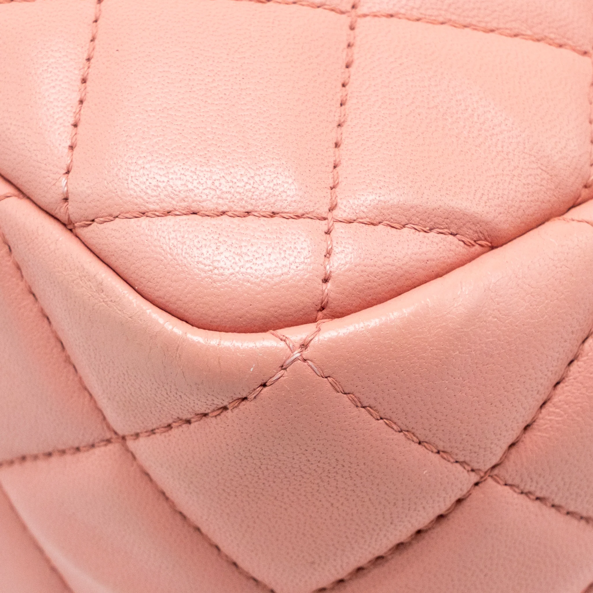 Chanel CC Camera Case with Chain Lambskin Pink SHW - Image 10