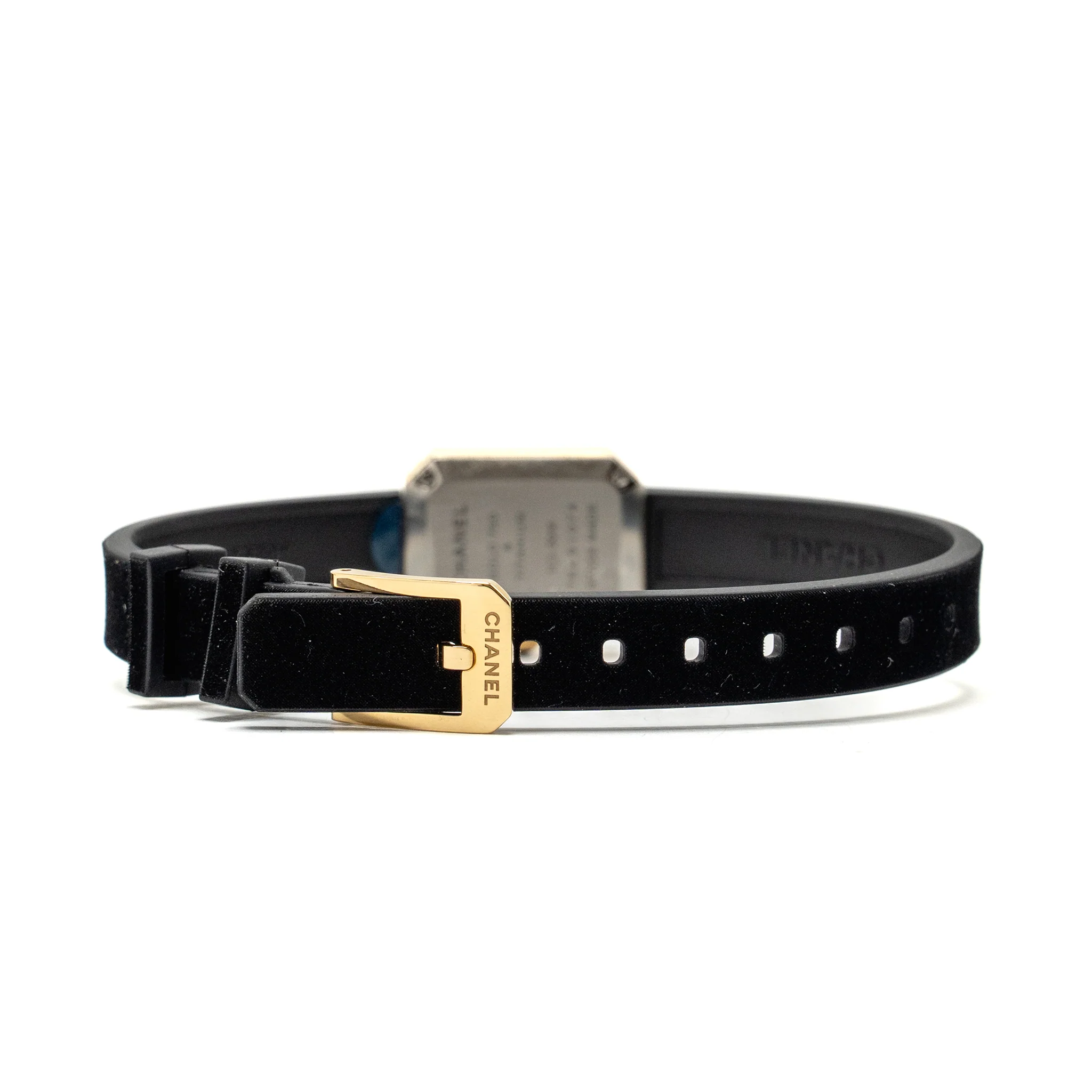 Chanel Premiere Ribbon Watch, Yellow gold / titanium, black lacquer dial - Image 5