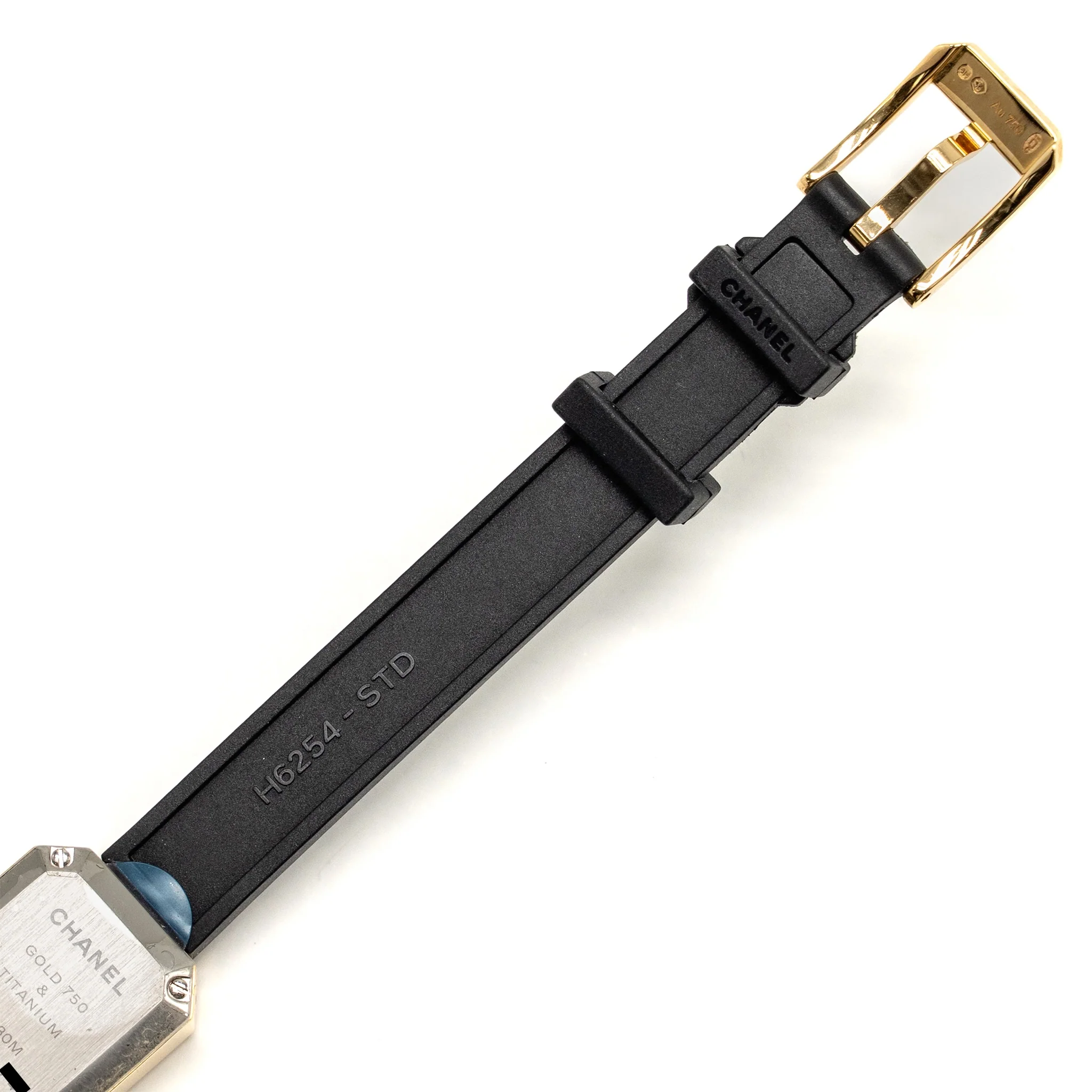 Chanel Premiere Ribbon Watch, Yellow gold / titanium, black lacquer dial - Image 7