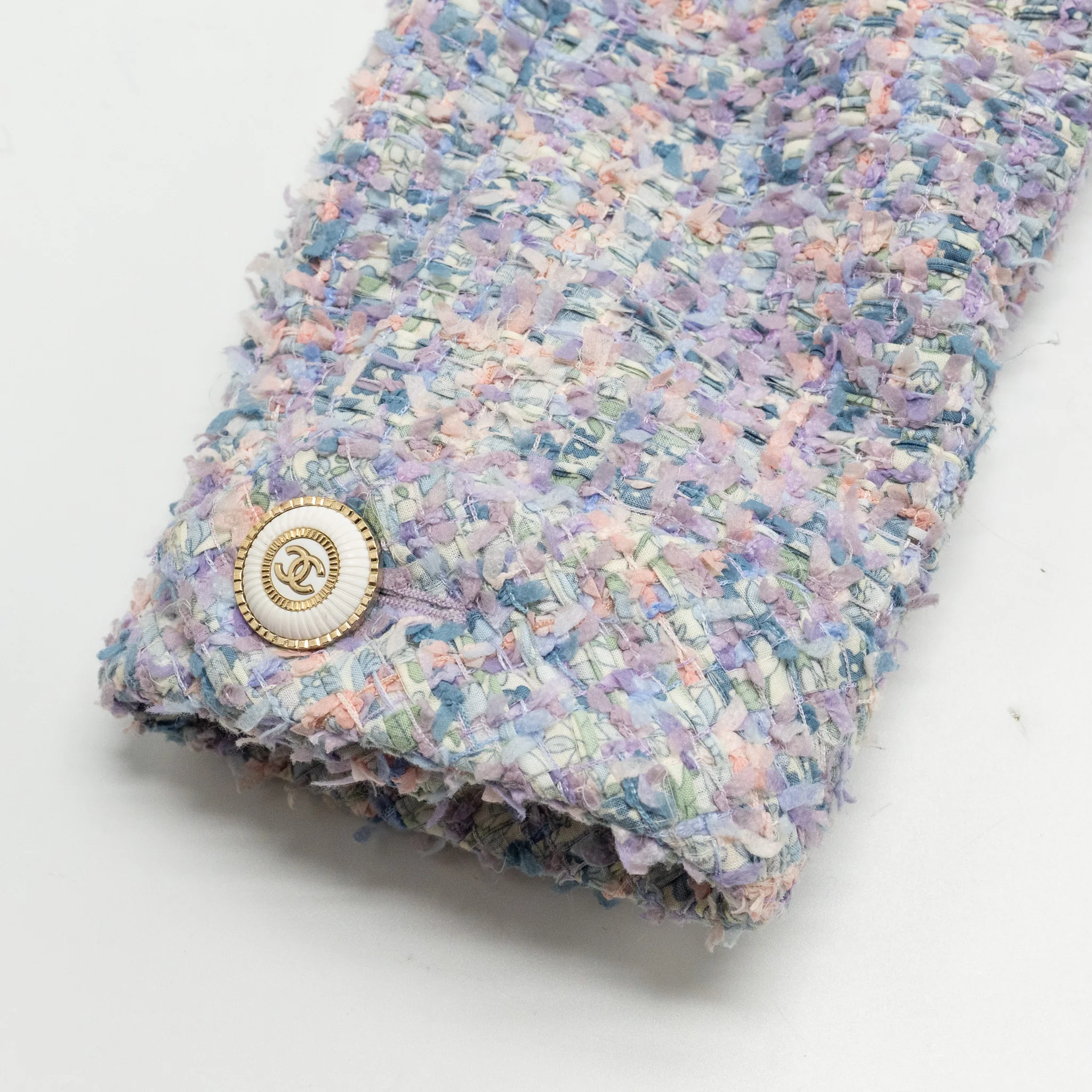 Chanel Size 36 20C Lavender Tweed Jacket Polyester/Cotton Multicolour - Image 8