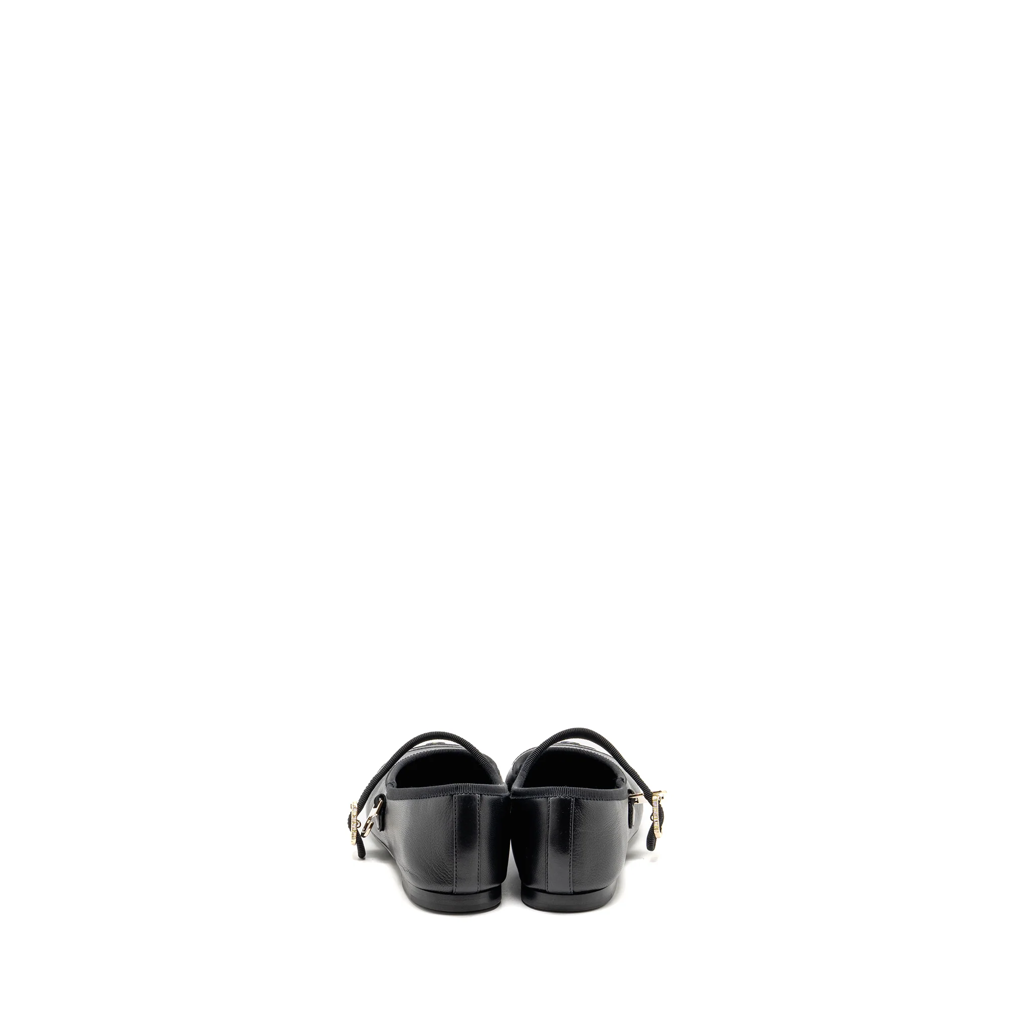 Chanel size 36.5 Mary Jane’s ballet lambskin black - Image 3