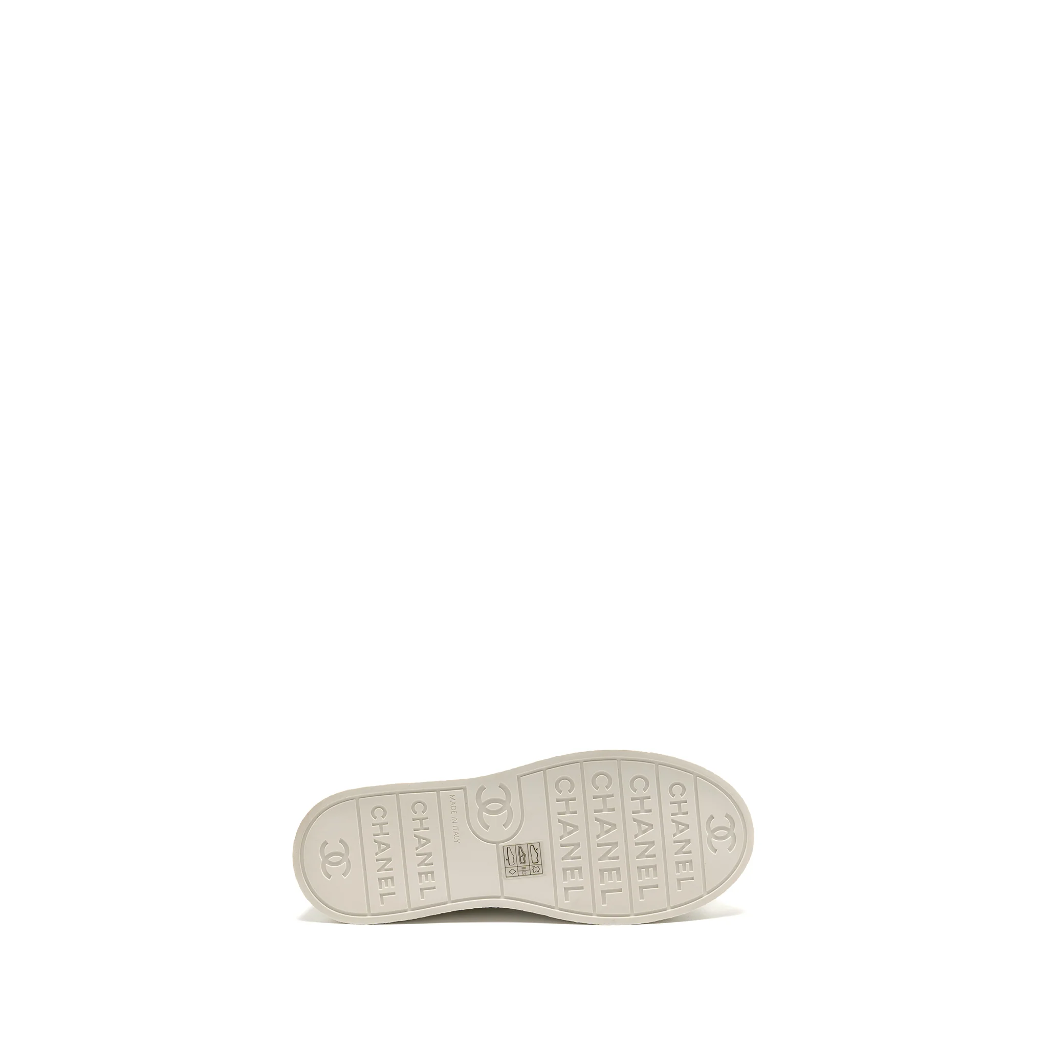Chanel size 36.5 sneakers calfskin white LGHW - Image 7