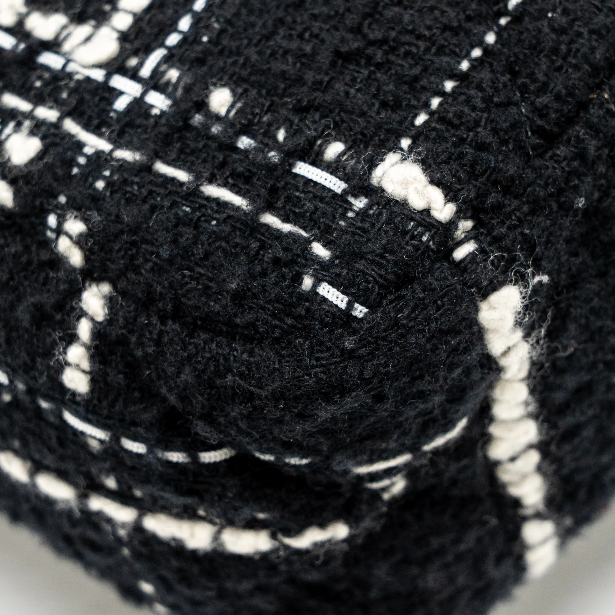 Chanel Small 19 Bag Tweed Black / White Multicolour Hardware (Microchip) - Image 11