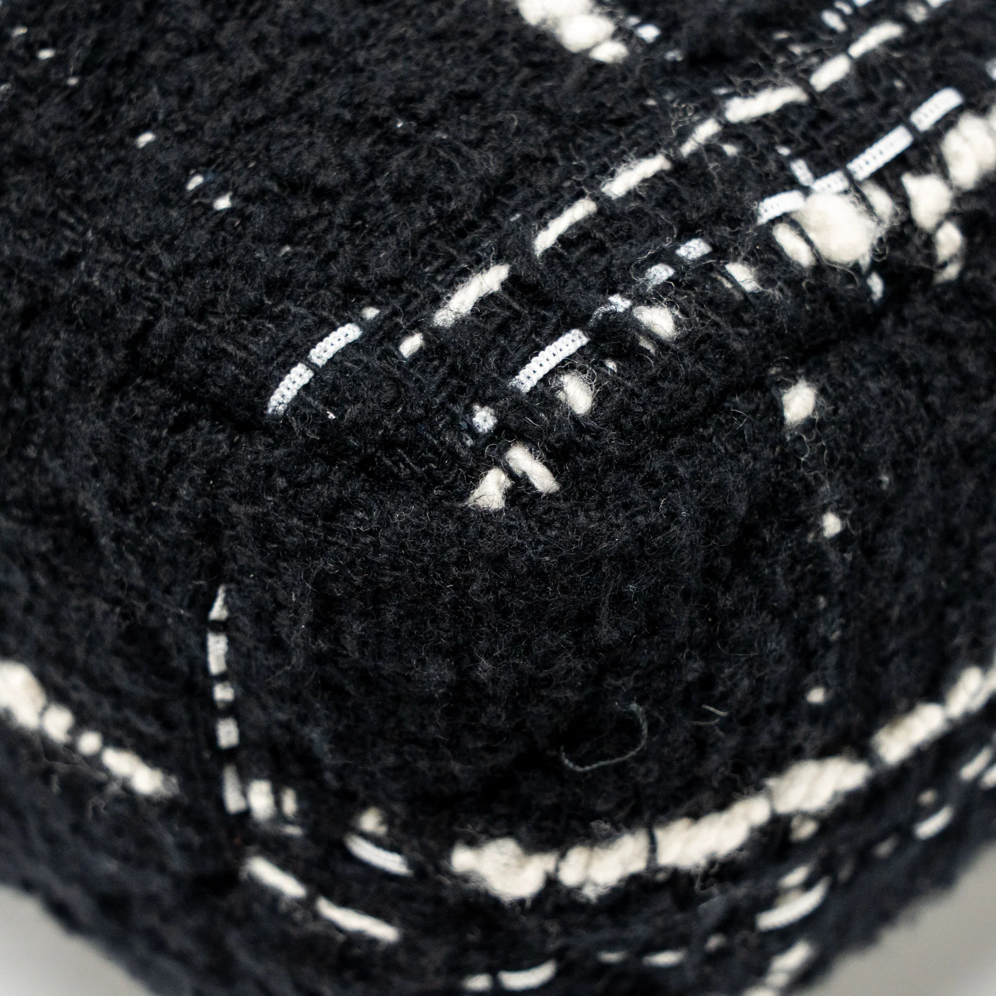 Chanel Small 19 Bag Tweed Black / White Multicolour Hardware (Microchip) - Image 12