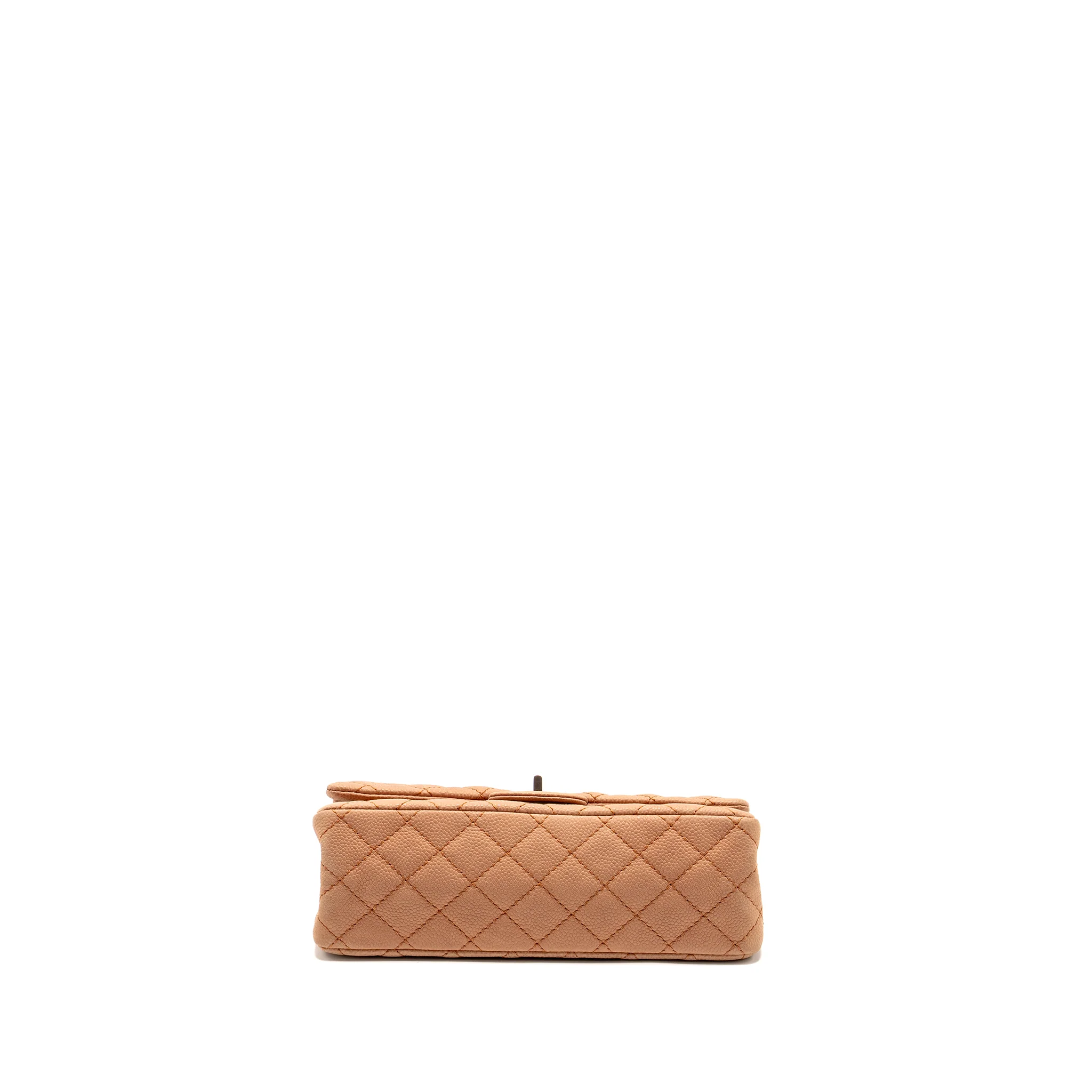 Chanel Small 2.55 Reissue Flap Bag Grained Calfskin Light Brown SHW - Image 5