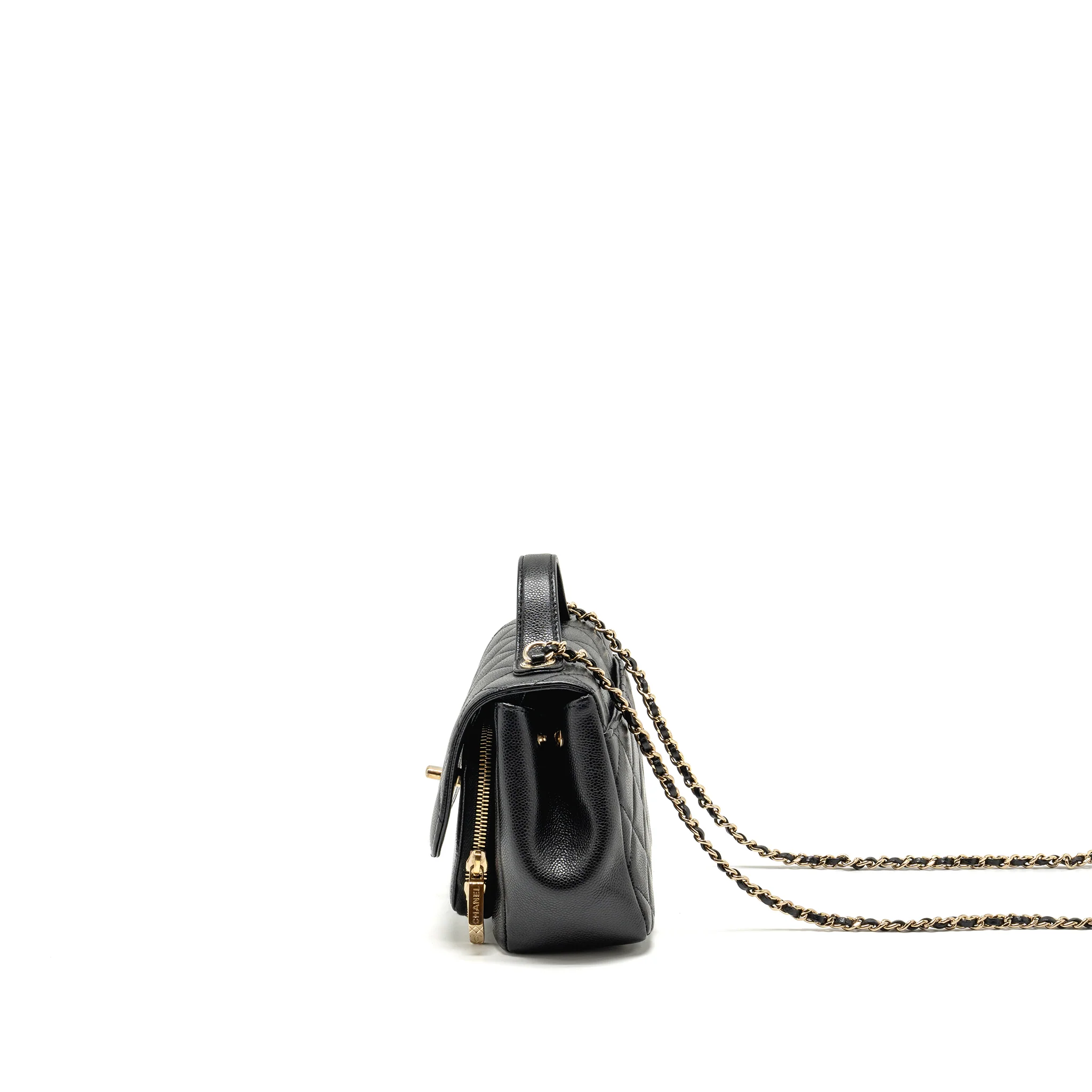 Chanel Small Business Affinity Caviar Black LGHW - Image 4