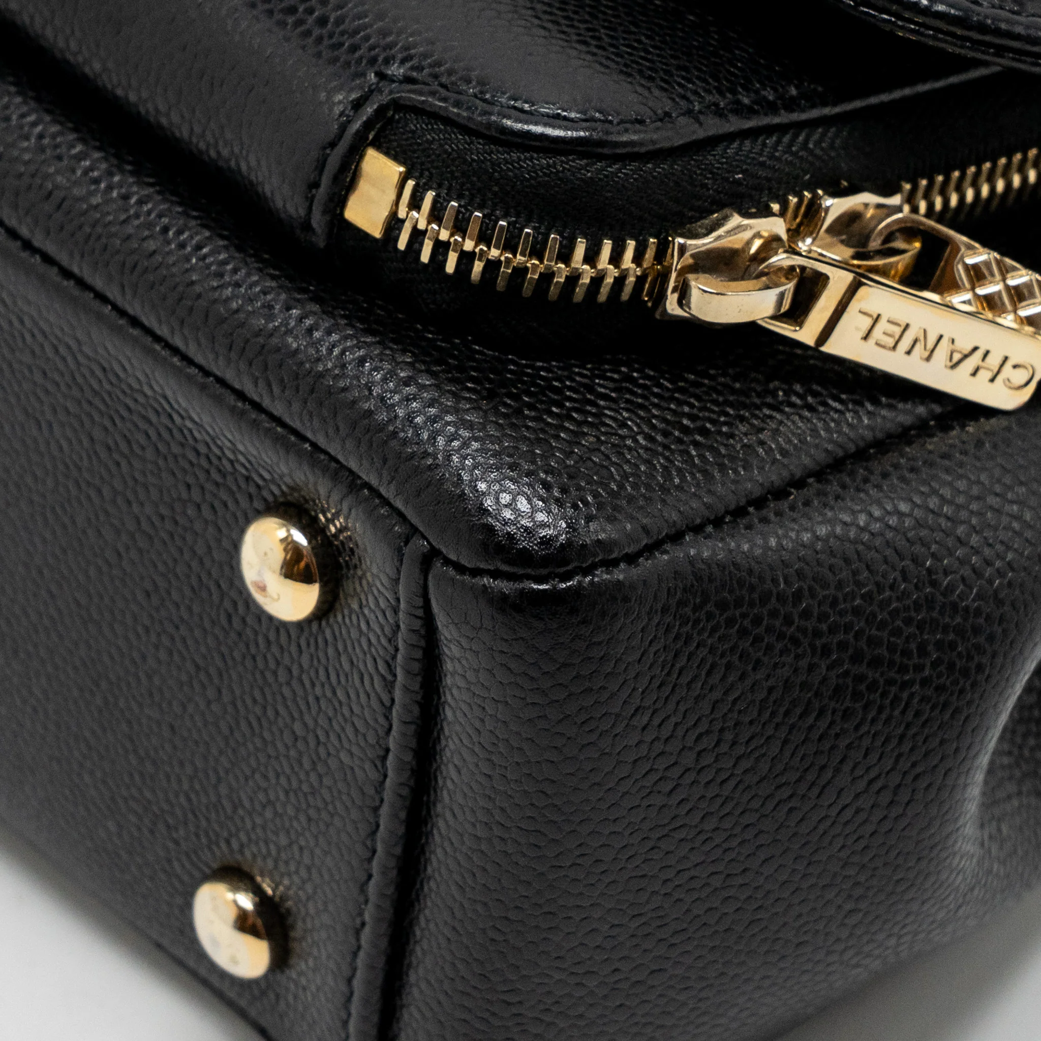 Chanel Small Business Affinity Caviar Black LGHW - Image 9