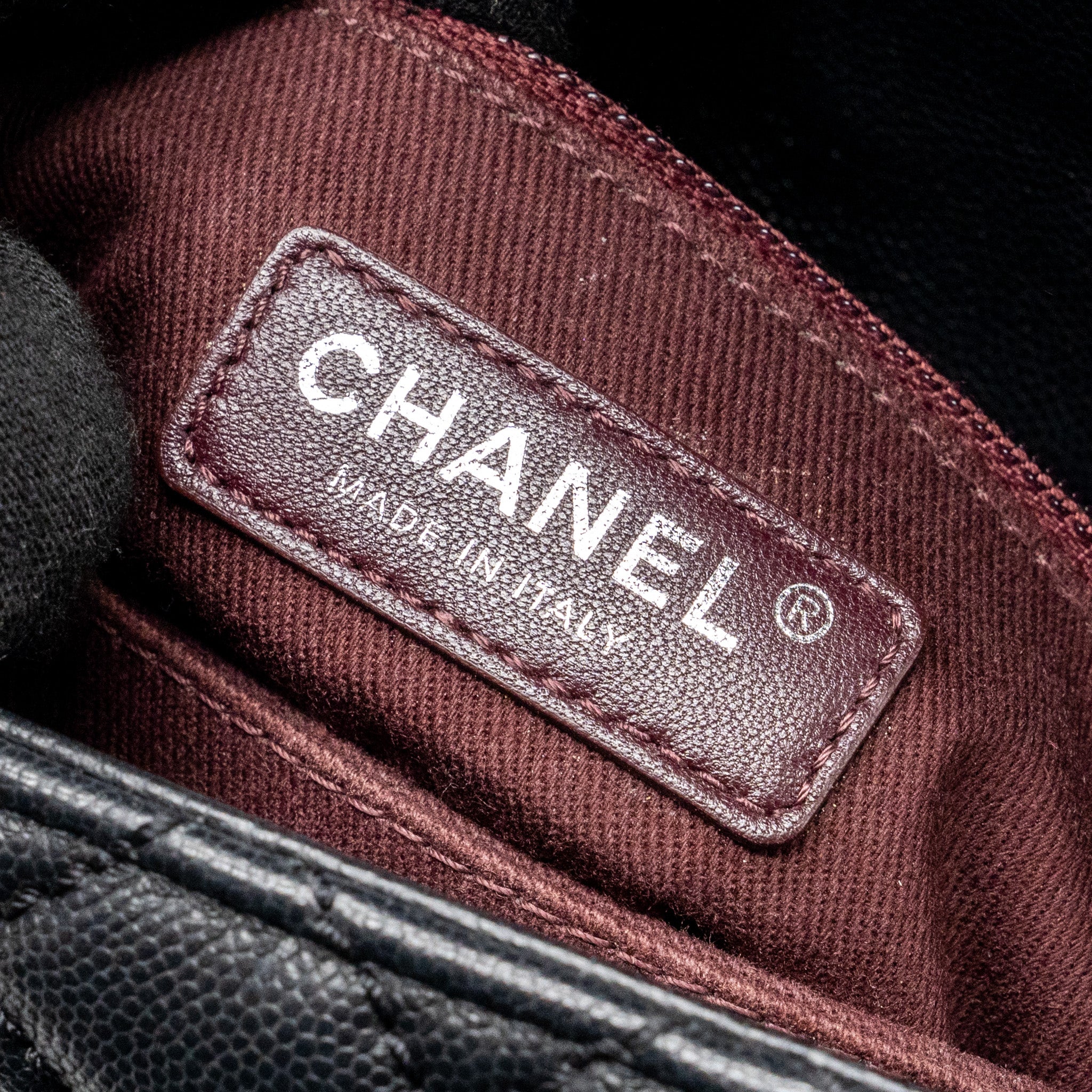 Chanel Small Coco Handle Caviar Black Ruthenium Hardware - Image 15