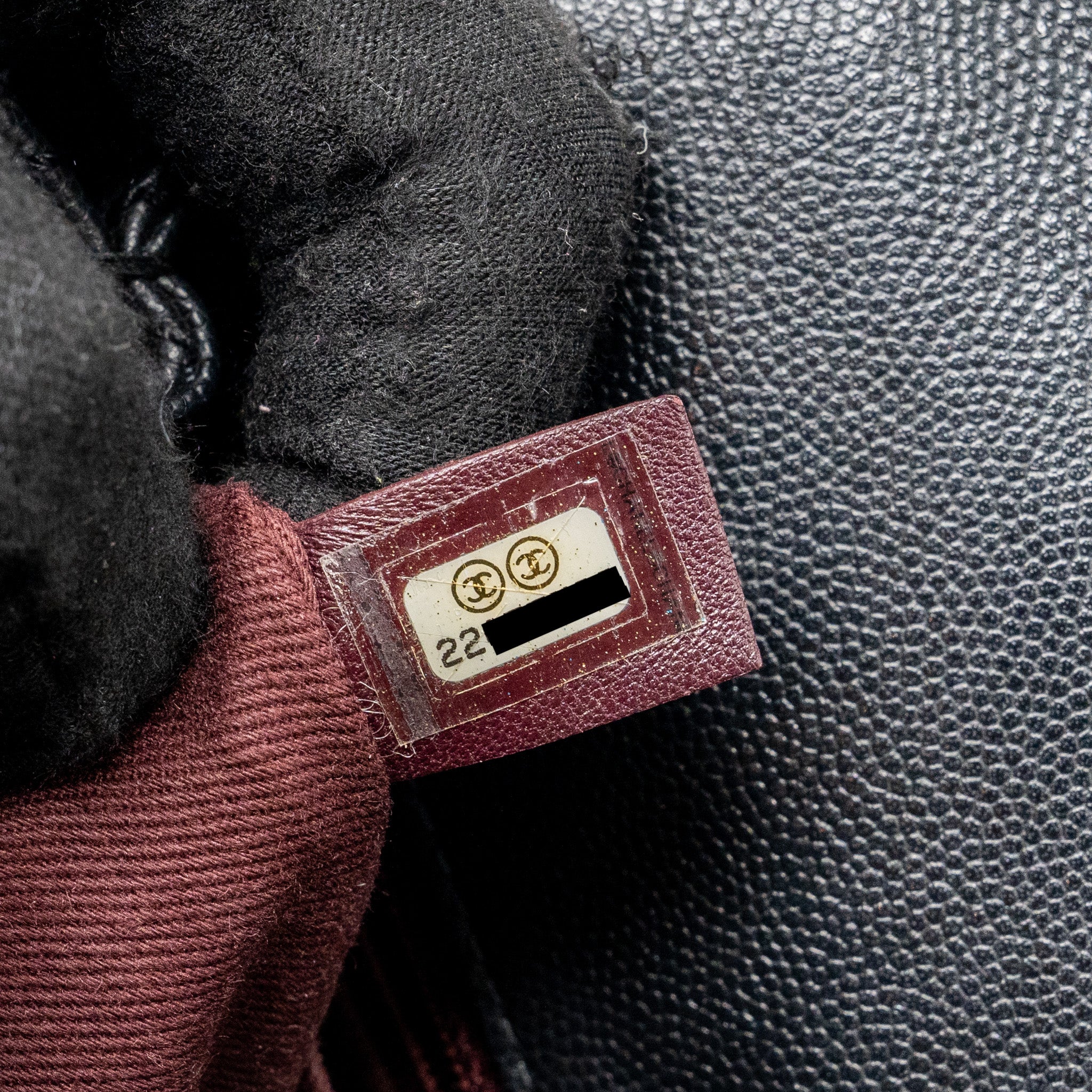 Chanel Small Coco Handle Caviar Black Ruthenium Hardware - Image 16