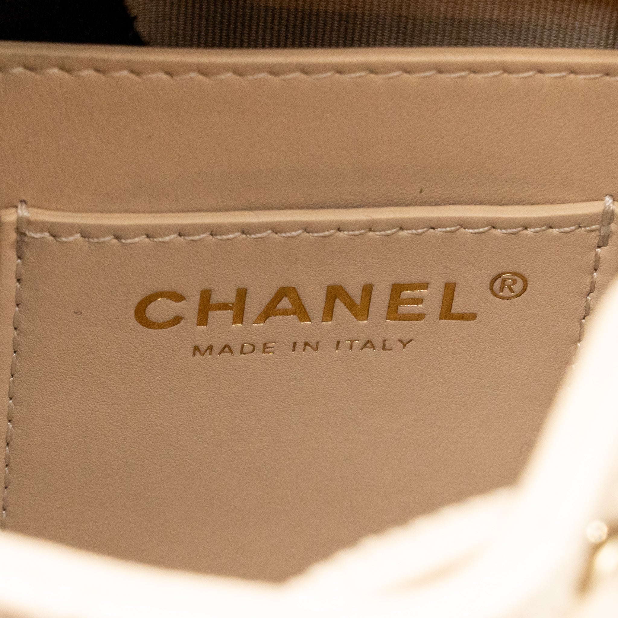 Chanel Urban Spirit backpack caviar beige LGHW (microchip) - Image 17