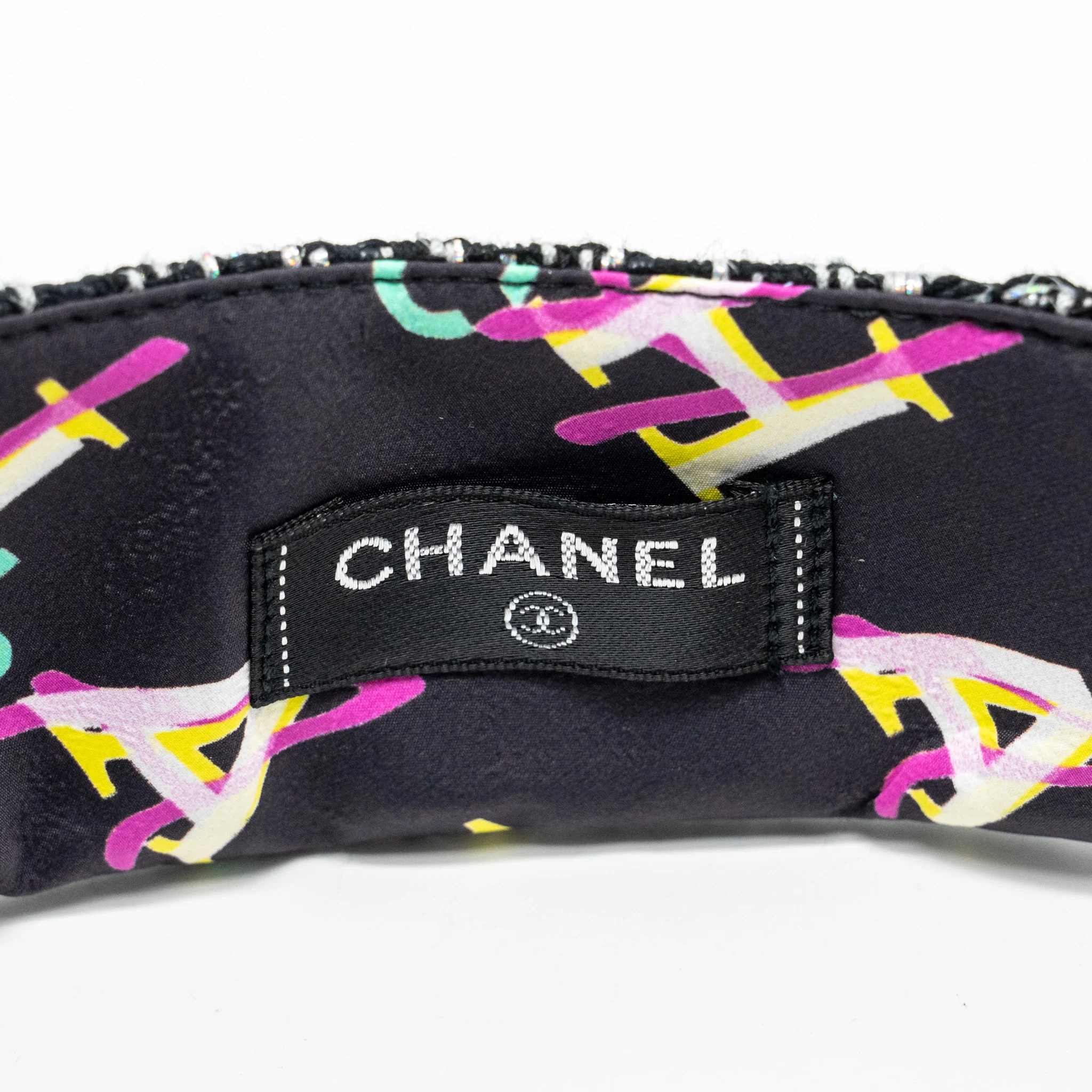 Chanel Visor Cap Tweed/Polyamide Multicolour - Image 6