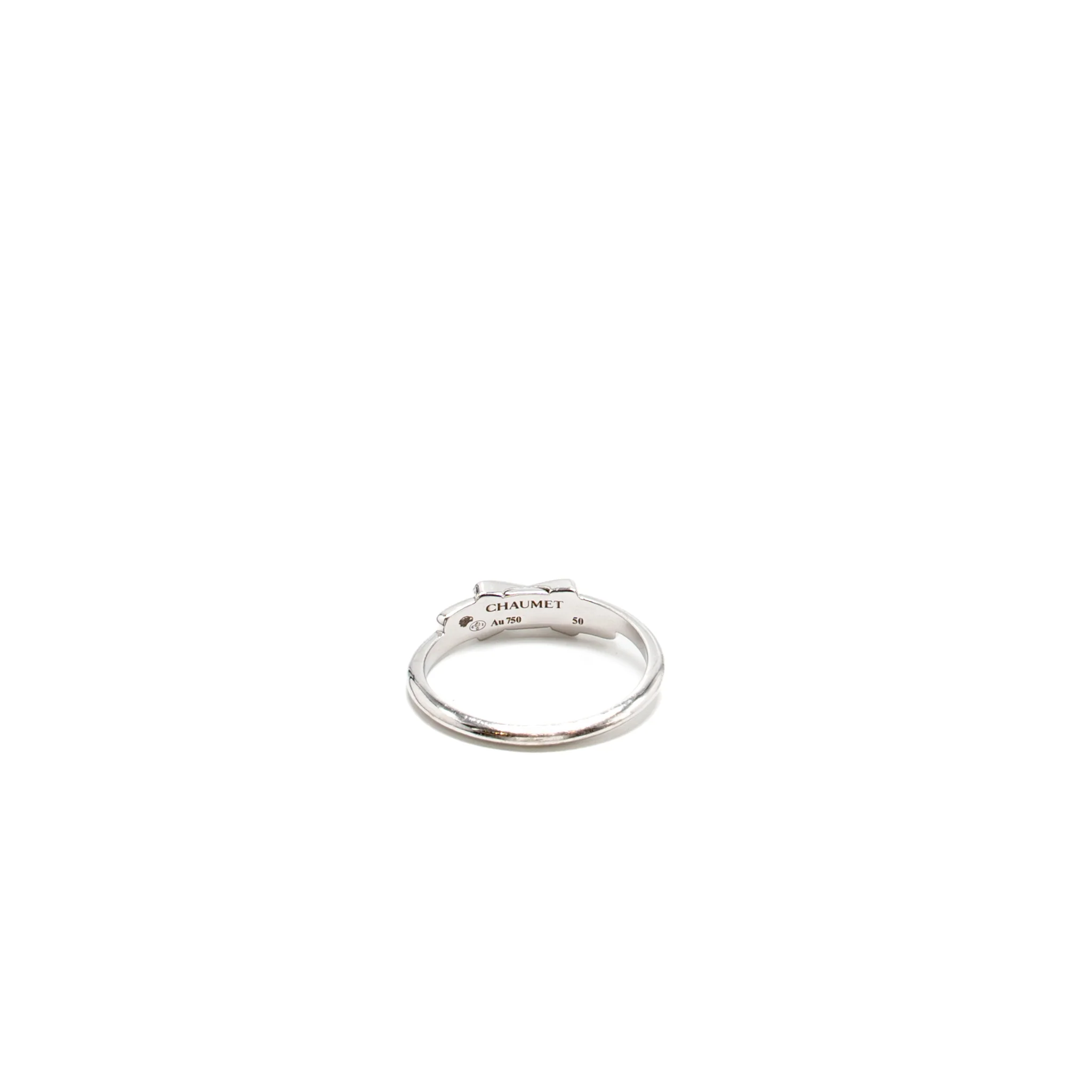 Chaumet Size 50 Jeux De Liens Ring White Gold, Diamonds - Image 3