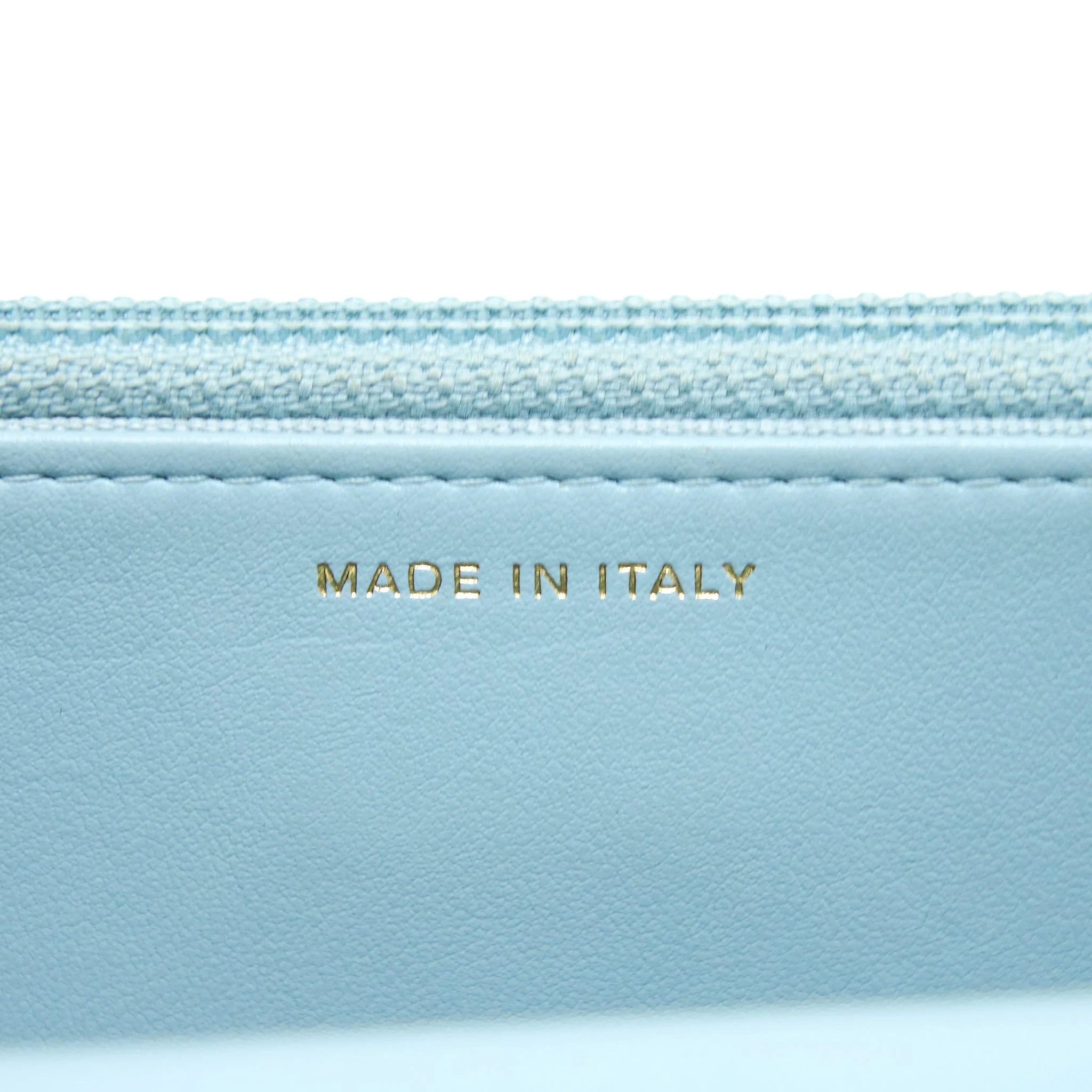 Chanel 2.55 Reissue Wallet On Chain Aged Calfskin Light Blue Brushed GHW (Microchip) - Image 13