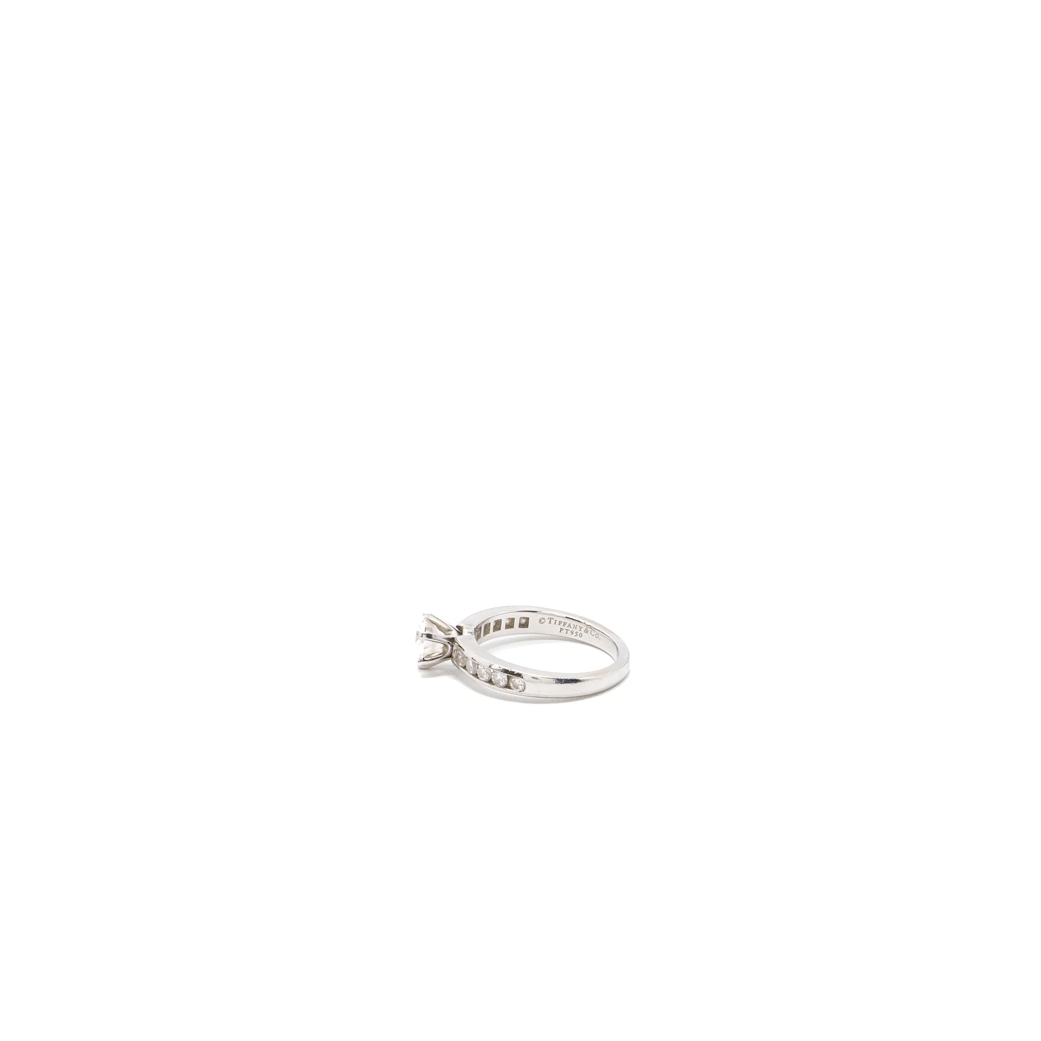 Tiffany Diamond ring 0.76ct E Color VVS2 - Image 4