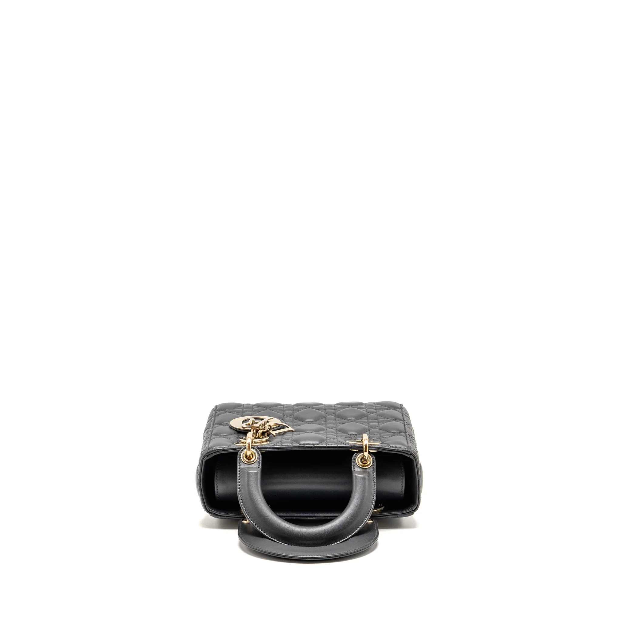 Dior Small My ABCDior lambskin dark grey LGHW - Image 5