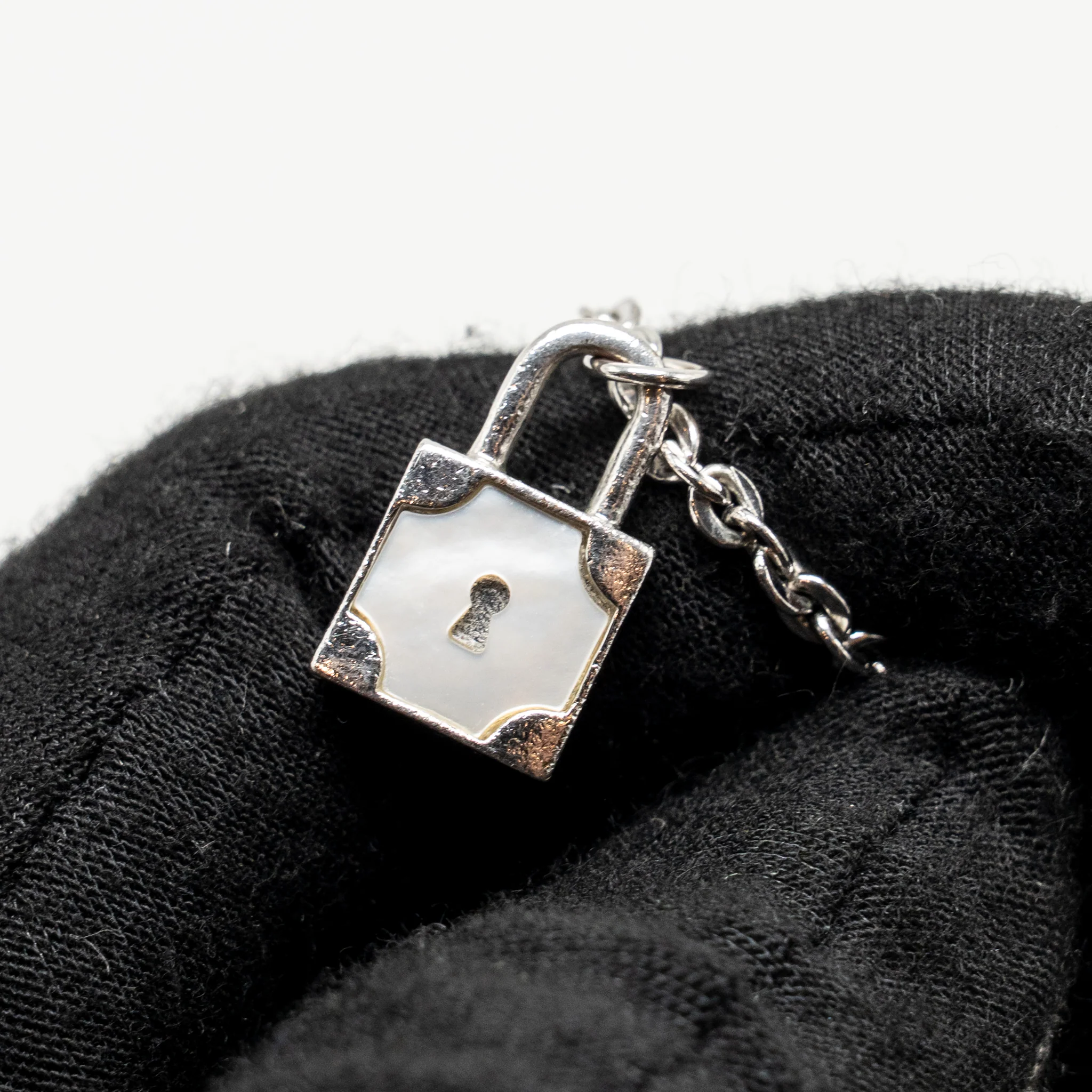 Dior Crystal Charm Bracelet Silver Tone - Image 4