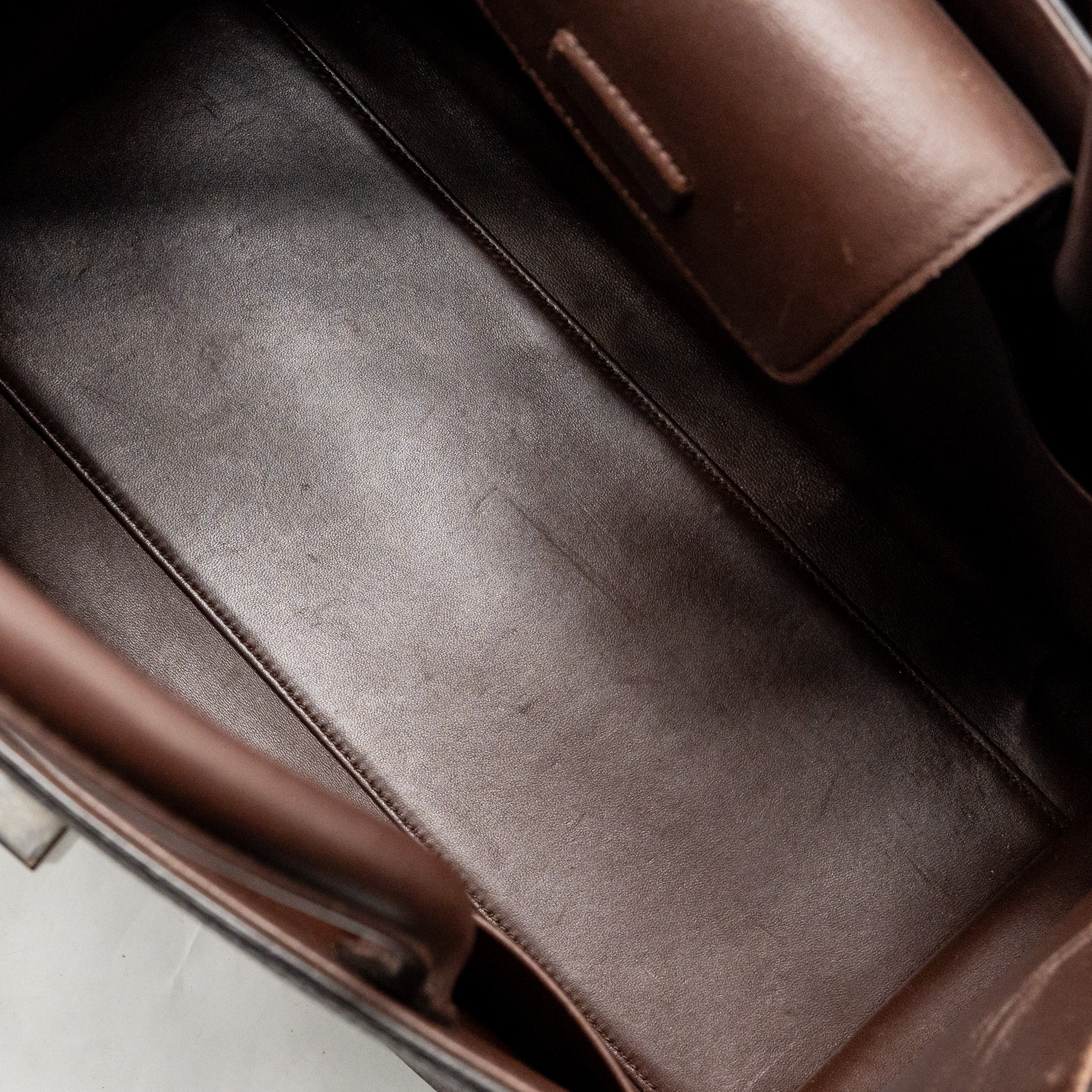 Dior Diorever Bag Pebbled Leather Dark Brown SHW - Image 13