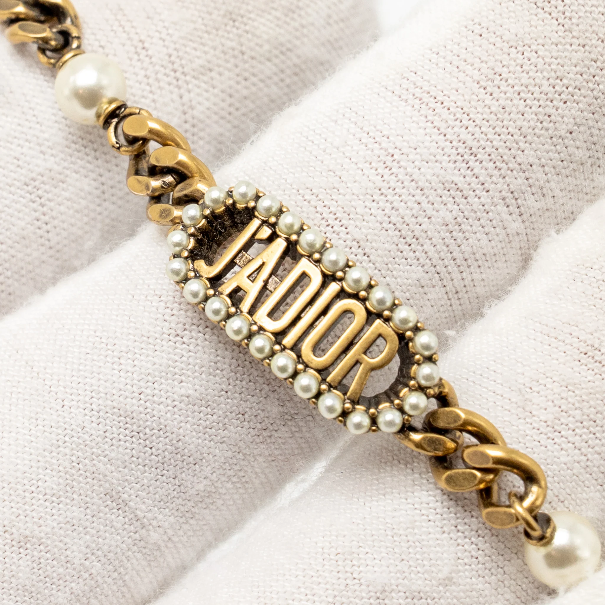 Dior J’ADIOR Pearl Bracelet Gold Tone - Image 2