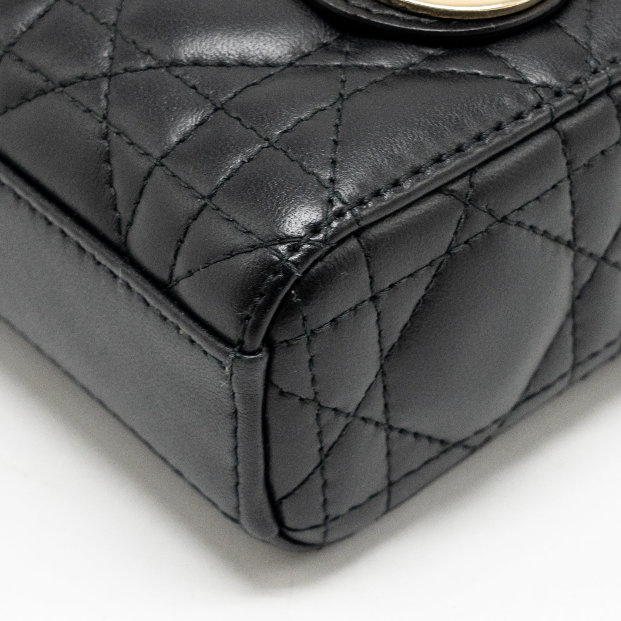 Dior Lady D-Joy Micro bag lambskin black LGHW - Image 8