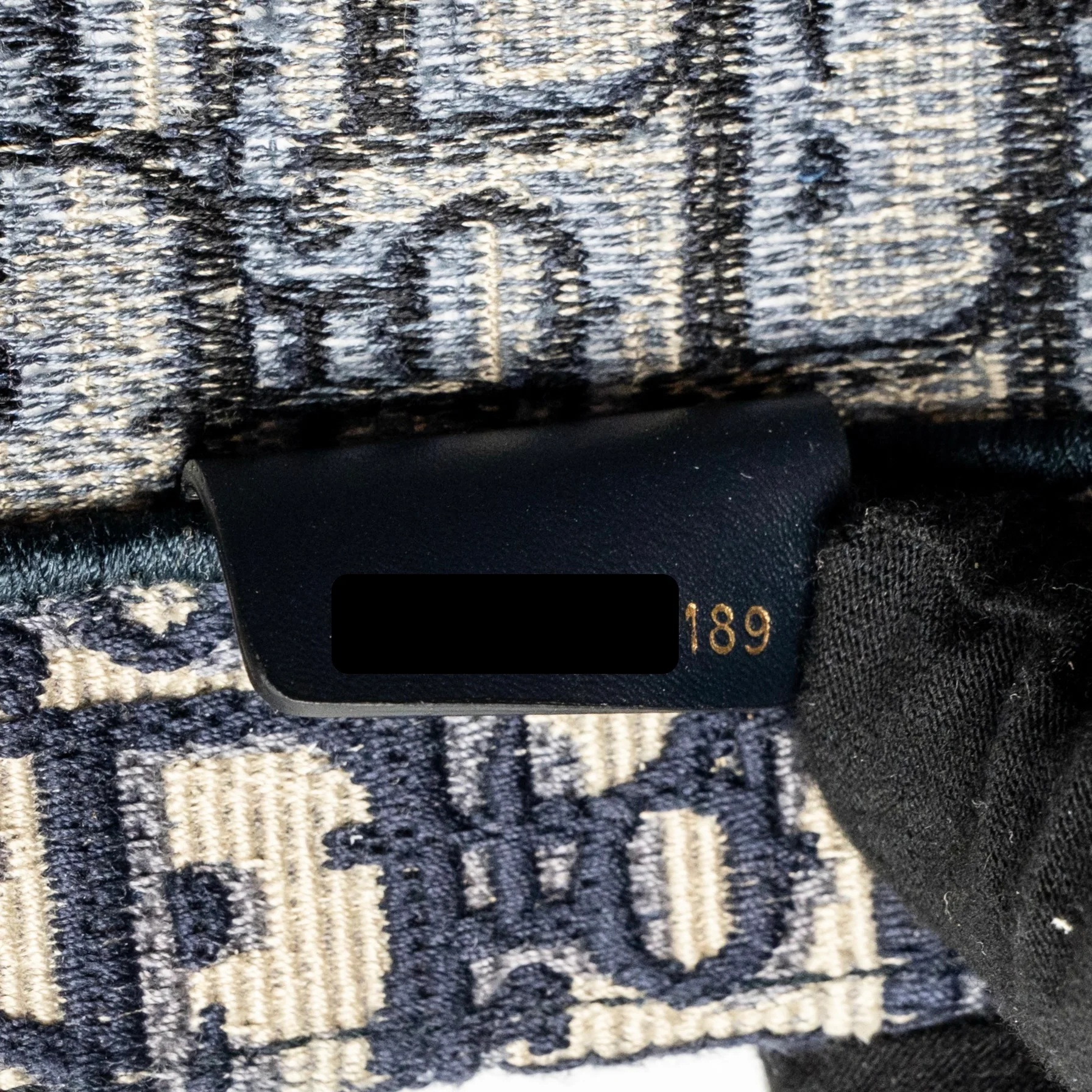 Dior Large Book Tote Blue Dior Oblique Embroidery - Image 13
