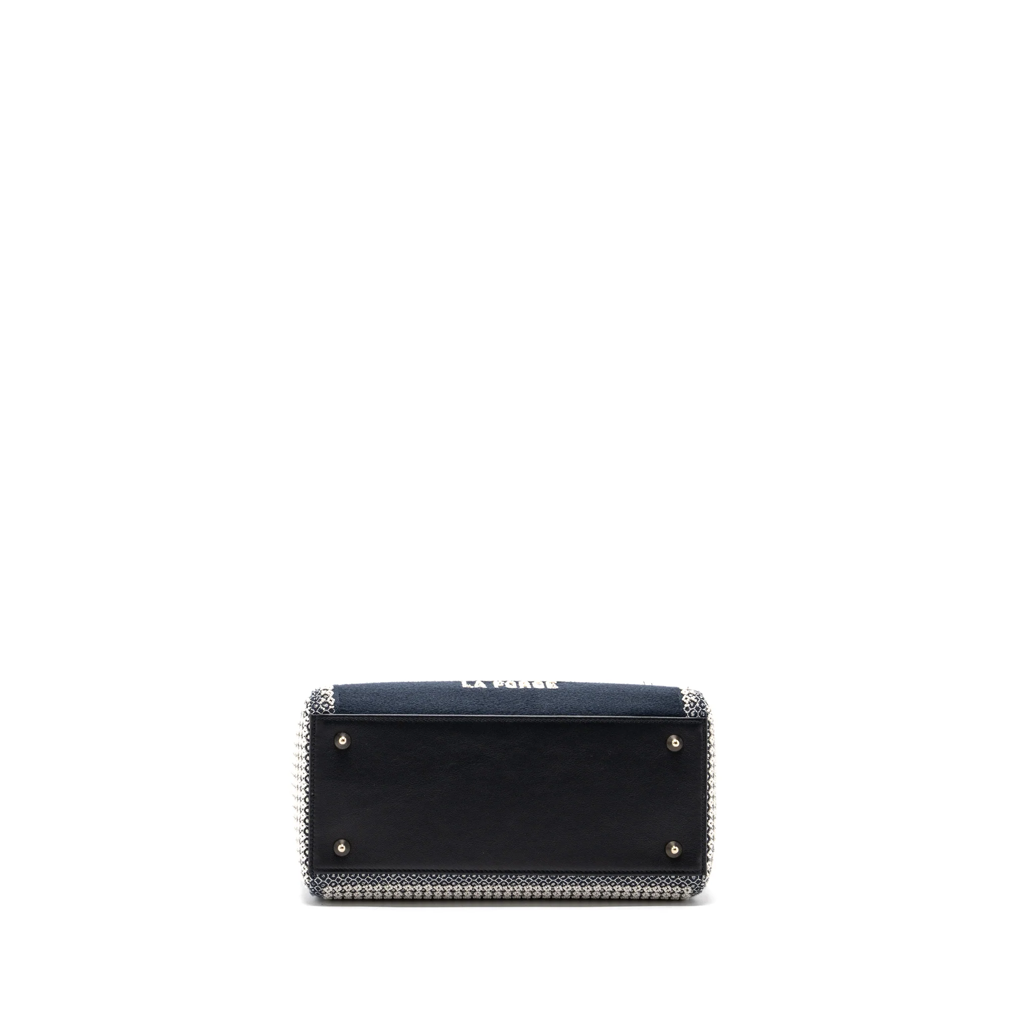 Dior Medium Lady Dior La Force Limited Edition Calfskin/Fabric Multicolour LGHW - Image 5