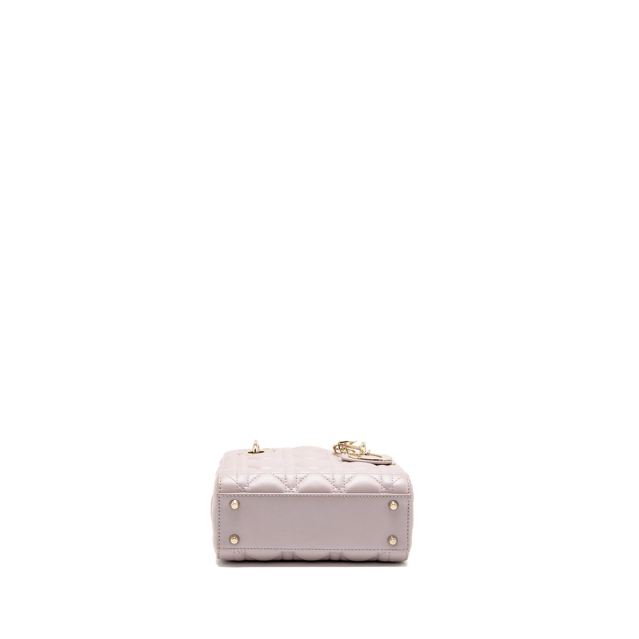 DIOR Mini Lady Dior Lambskin Light Pink LGHW - Image 5
