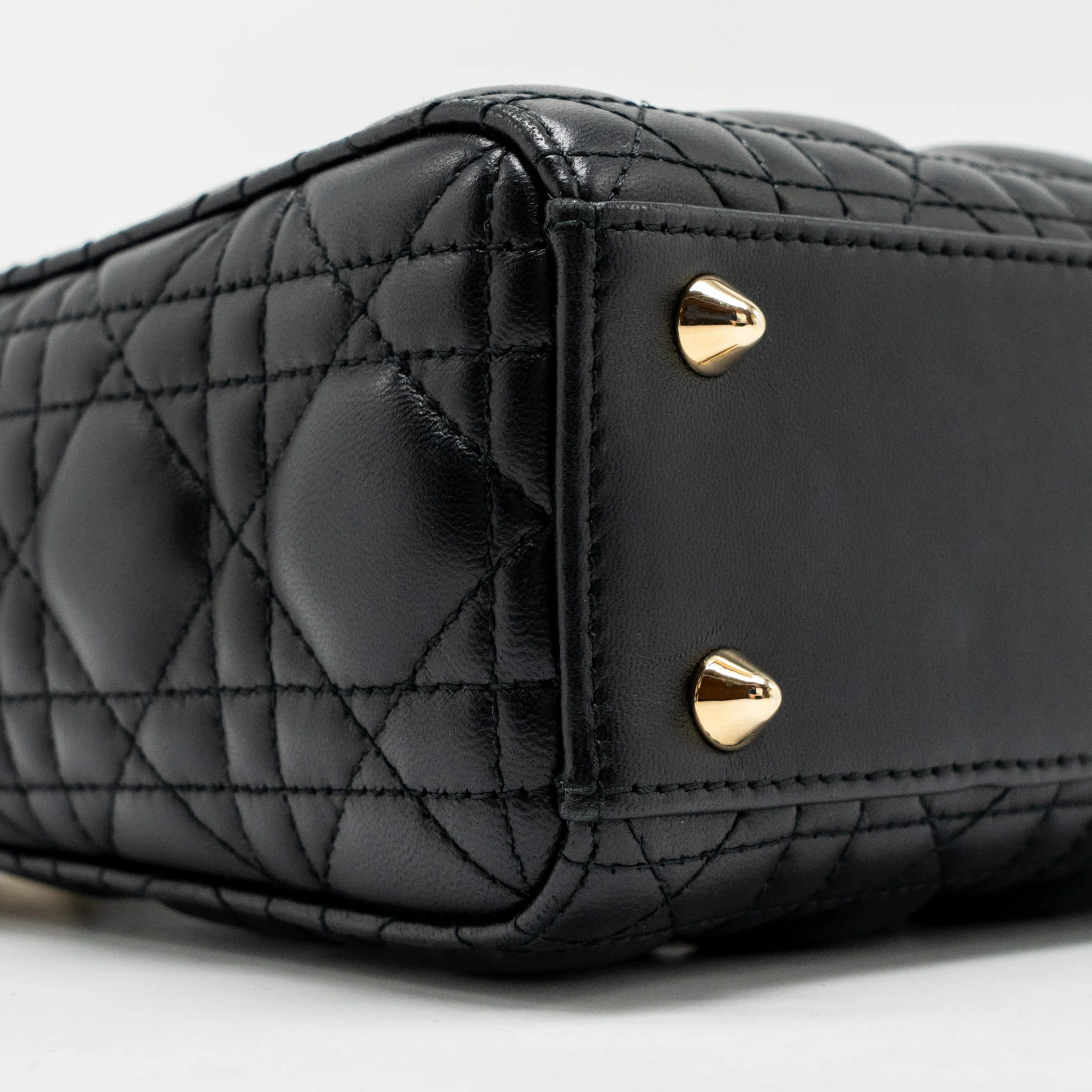 DIOR My ABC Small Lady Dior Lambskin Black LGHW - Image 6