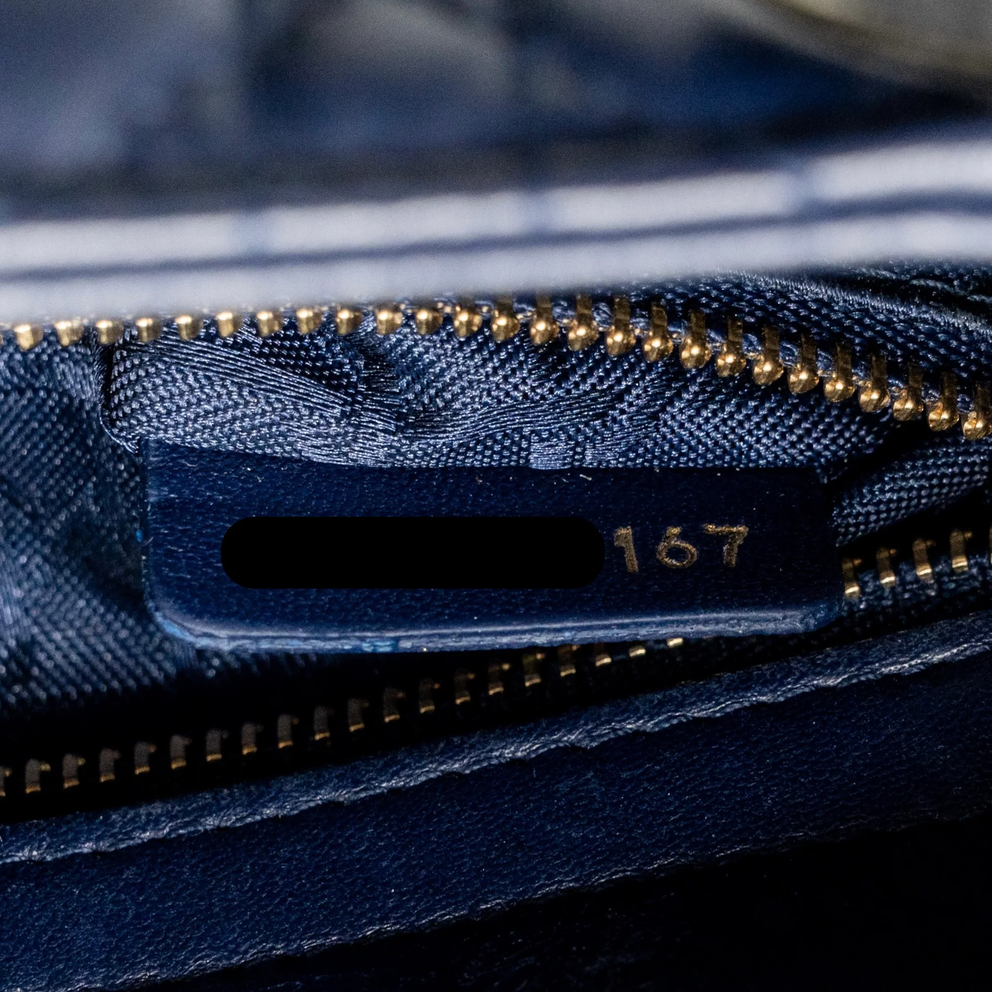 Dior My ABC Small Lady Dior Lambskin Dark Blue LGHW - Image 17