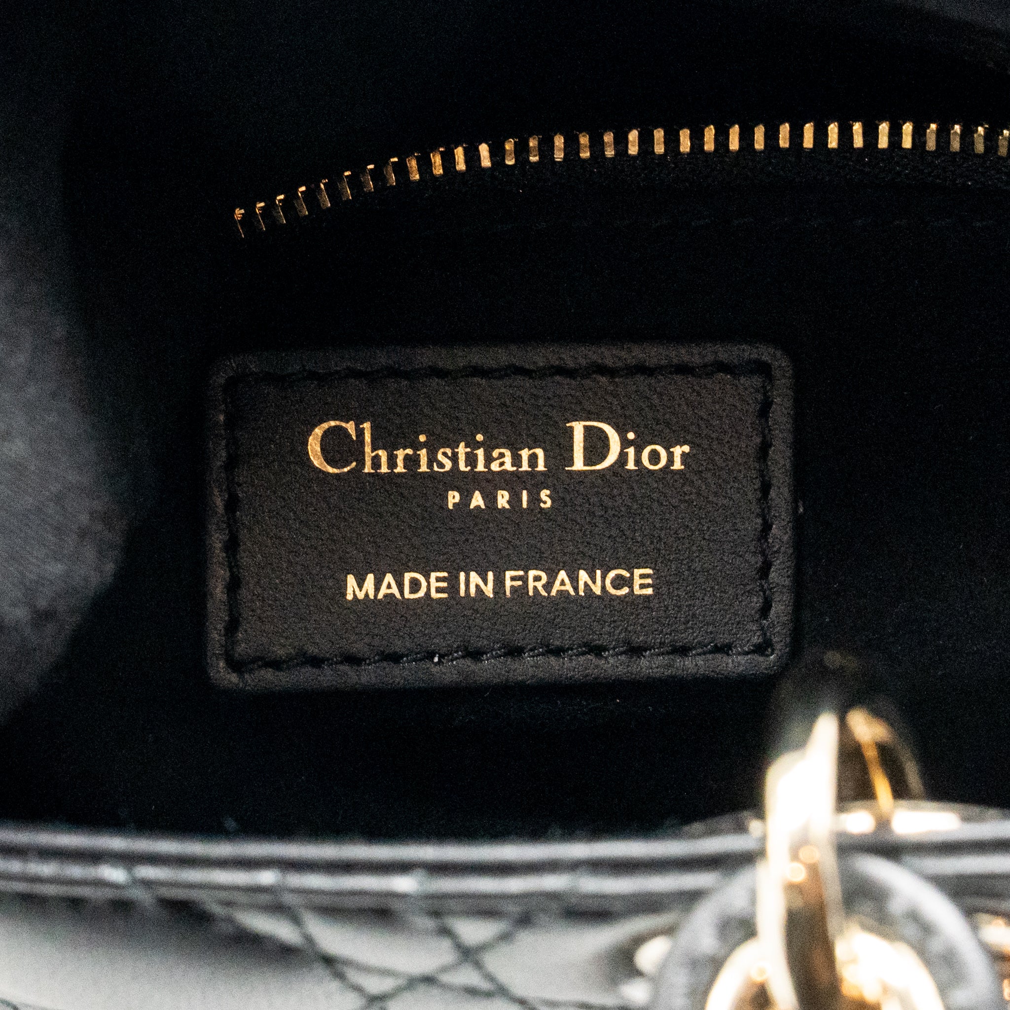 Dior My Abcdior Small Lady Dior Lambskin Black LGHW - Image 15