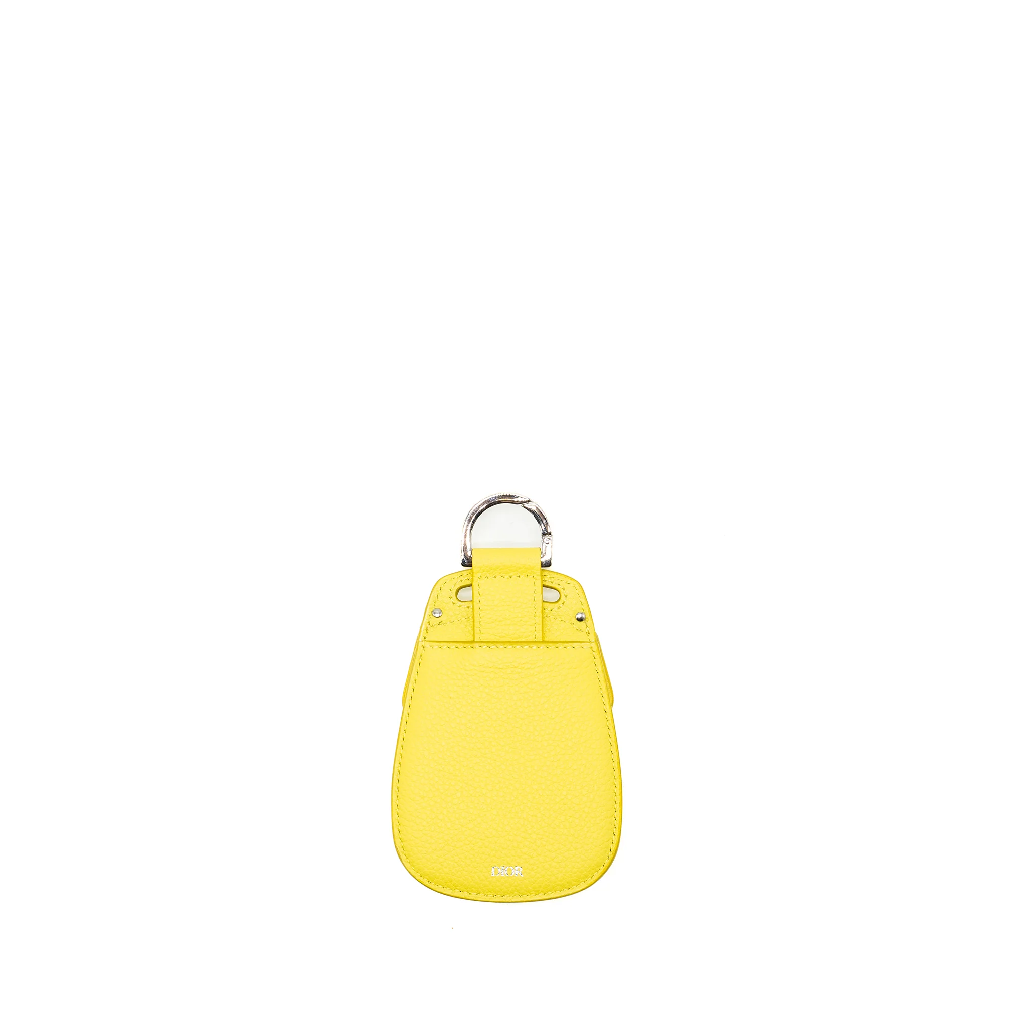 Dior Saddle Coin Pouch/Bag Charm Yellow SHW - Image 2