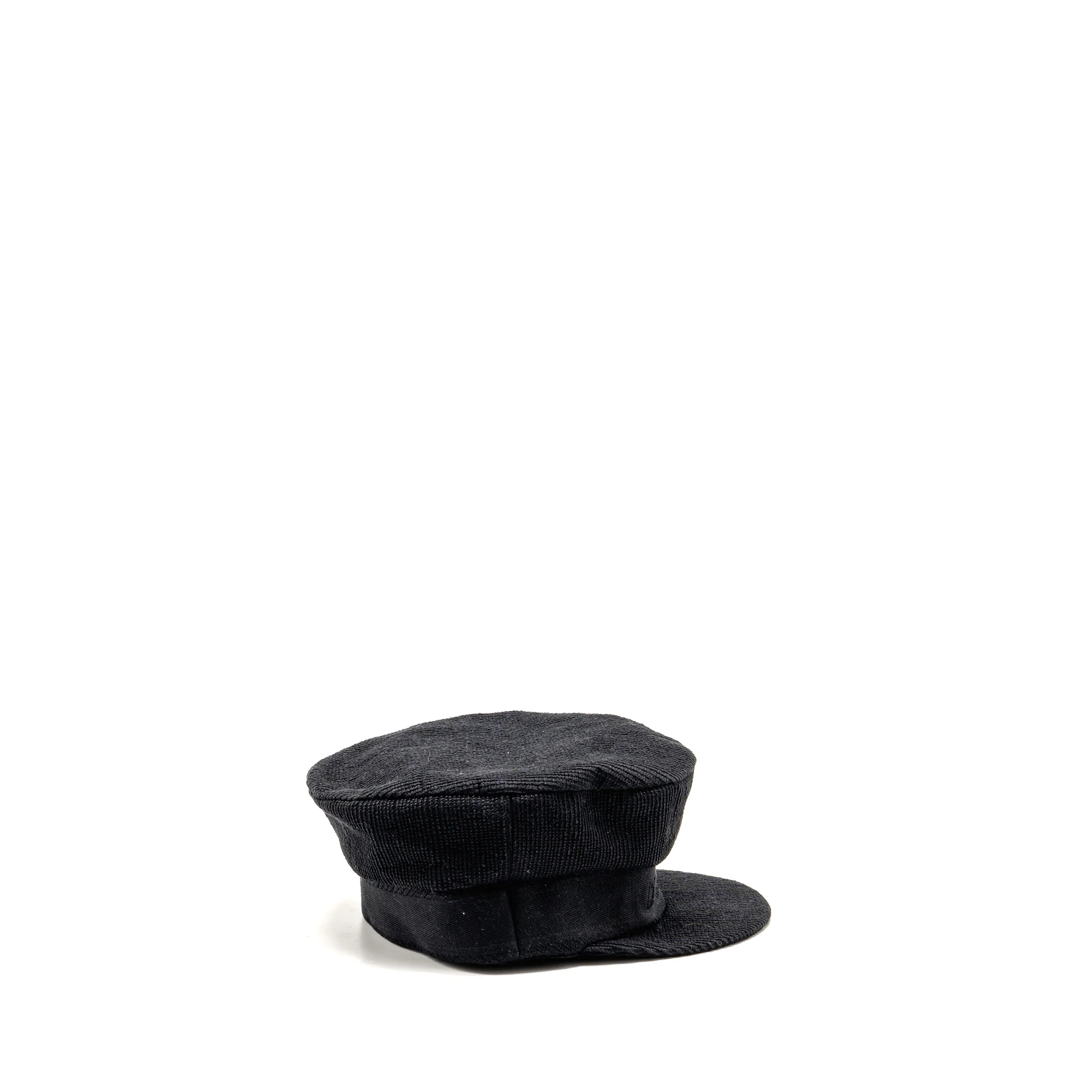 Dior Size 57 Newsboy Cap Cotton Black - Image 3