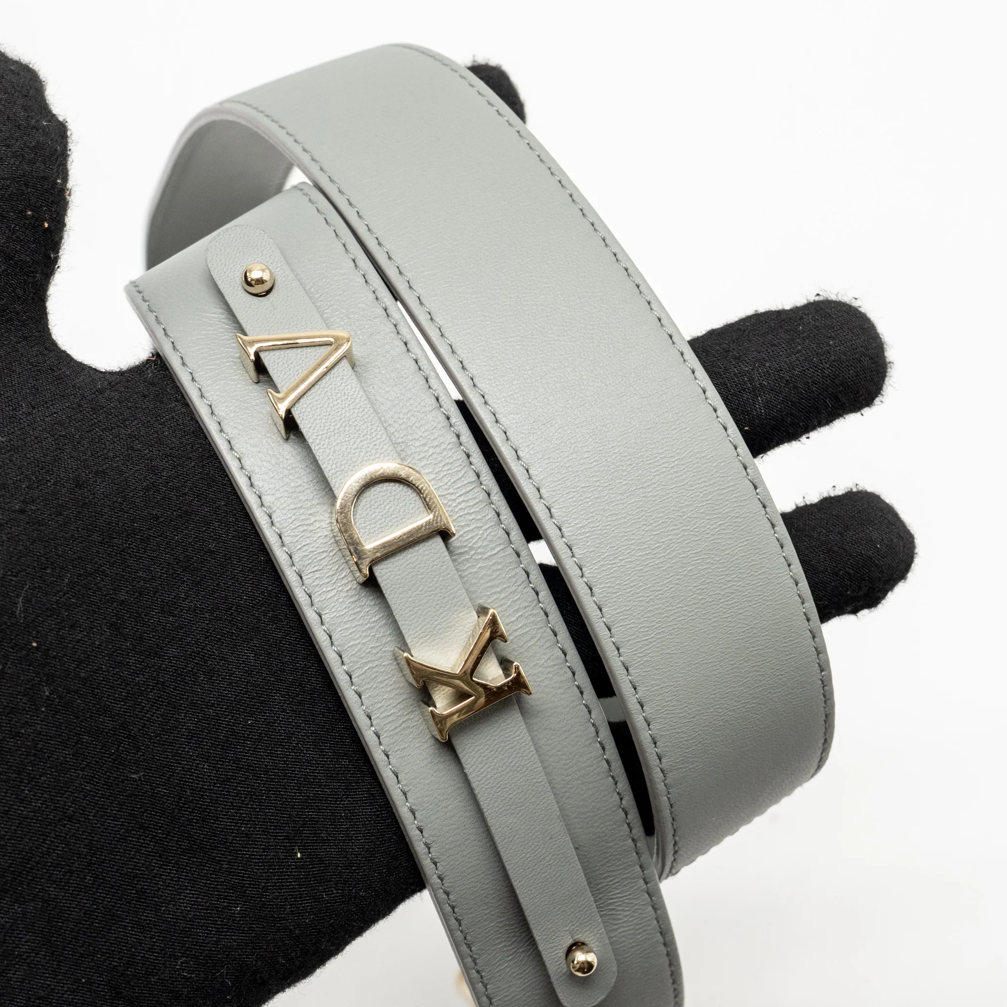 Dior Small Lady Dior My ABCDior Bag Lambskin Grey Stone LGHW - Image 16