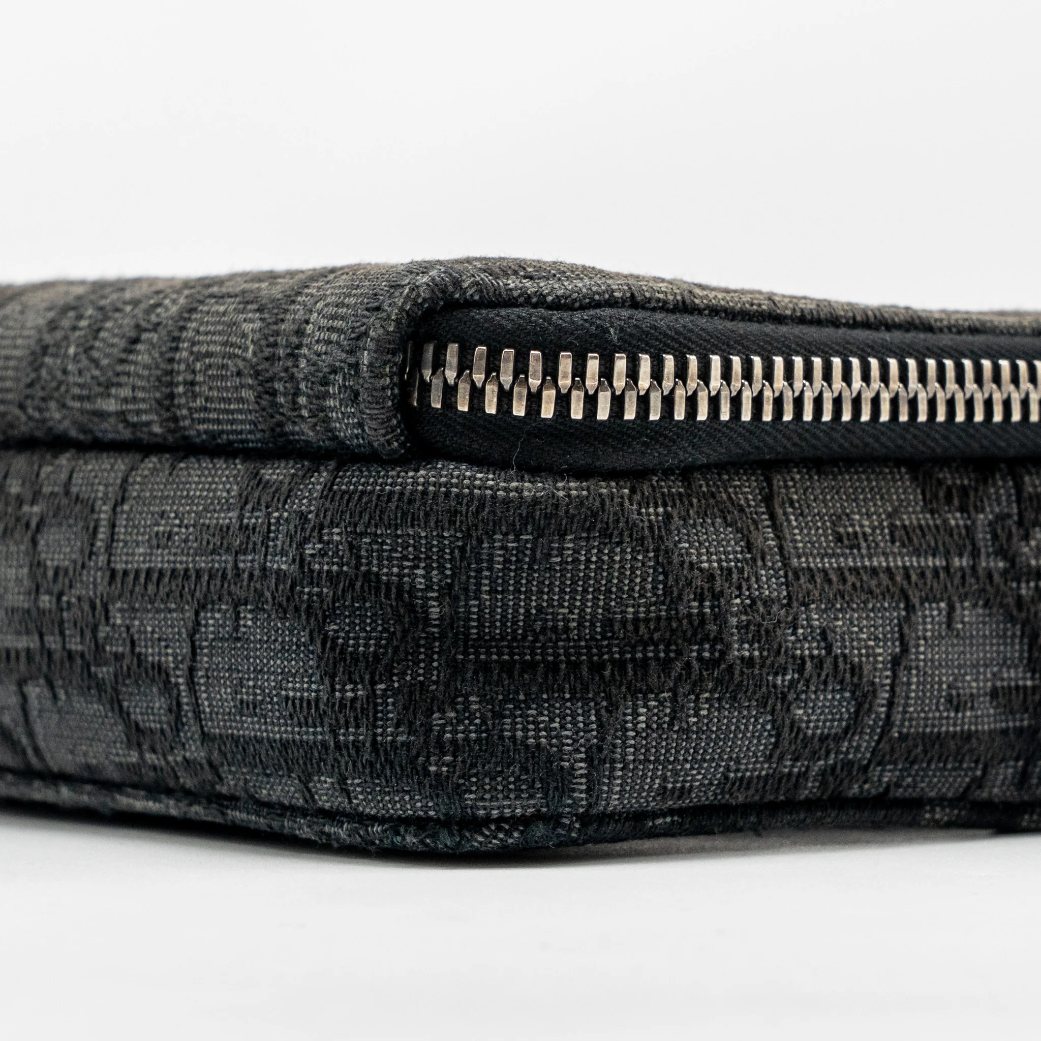 Dior Wallet on Strap Oblique Canvas/Leather Black SHW - Image 7