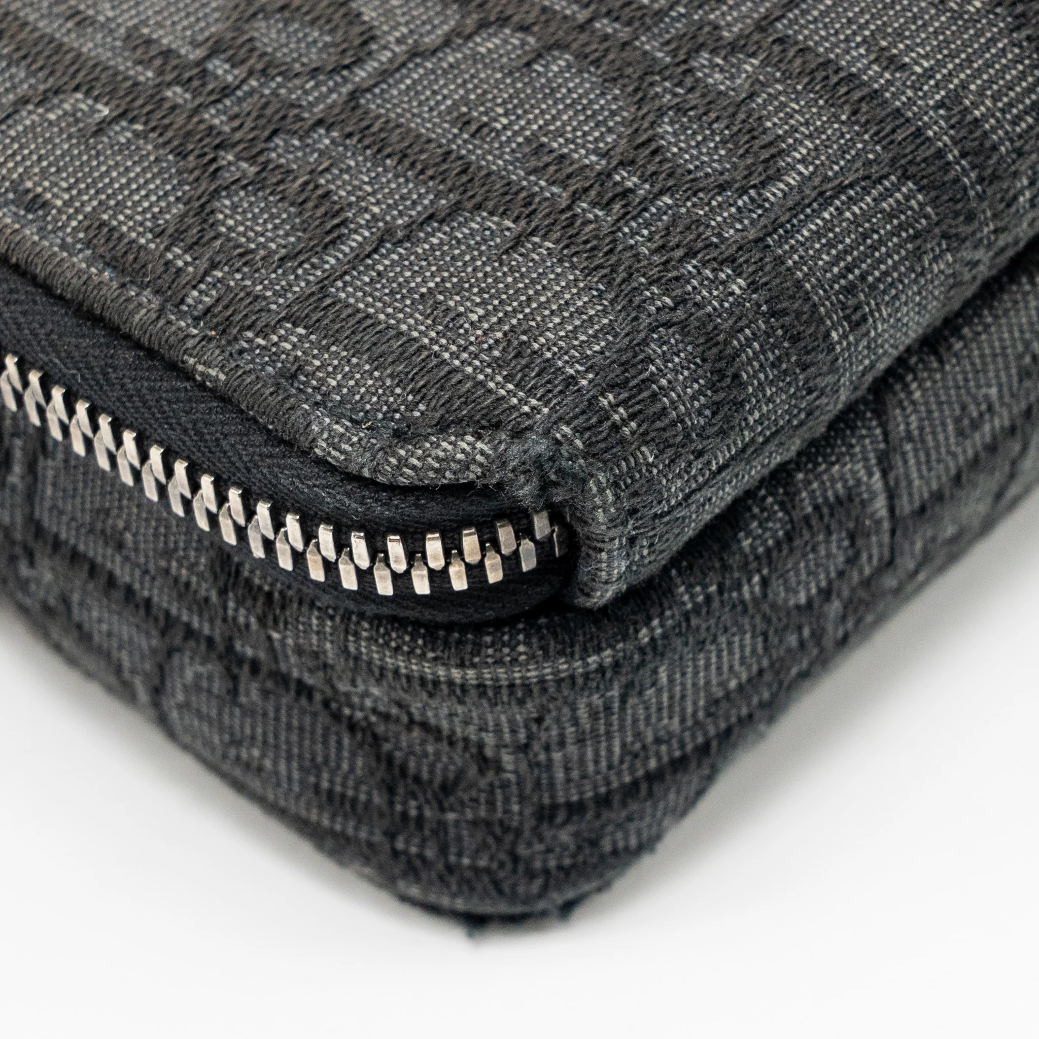 Dior Wallet on Strap Oblique Canvas/Leather Black SHW - Image 9