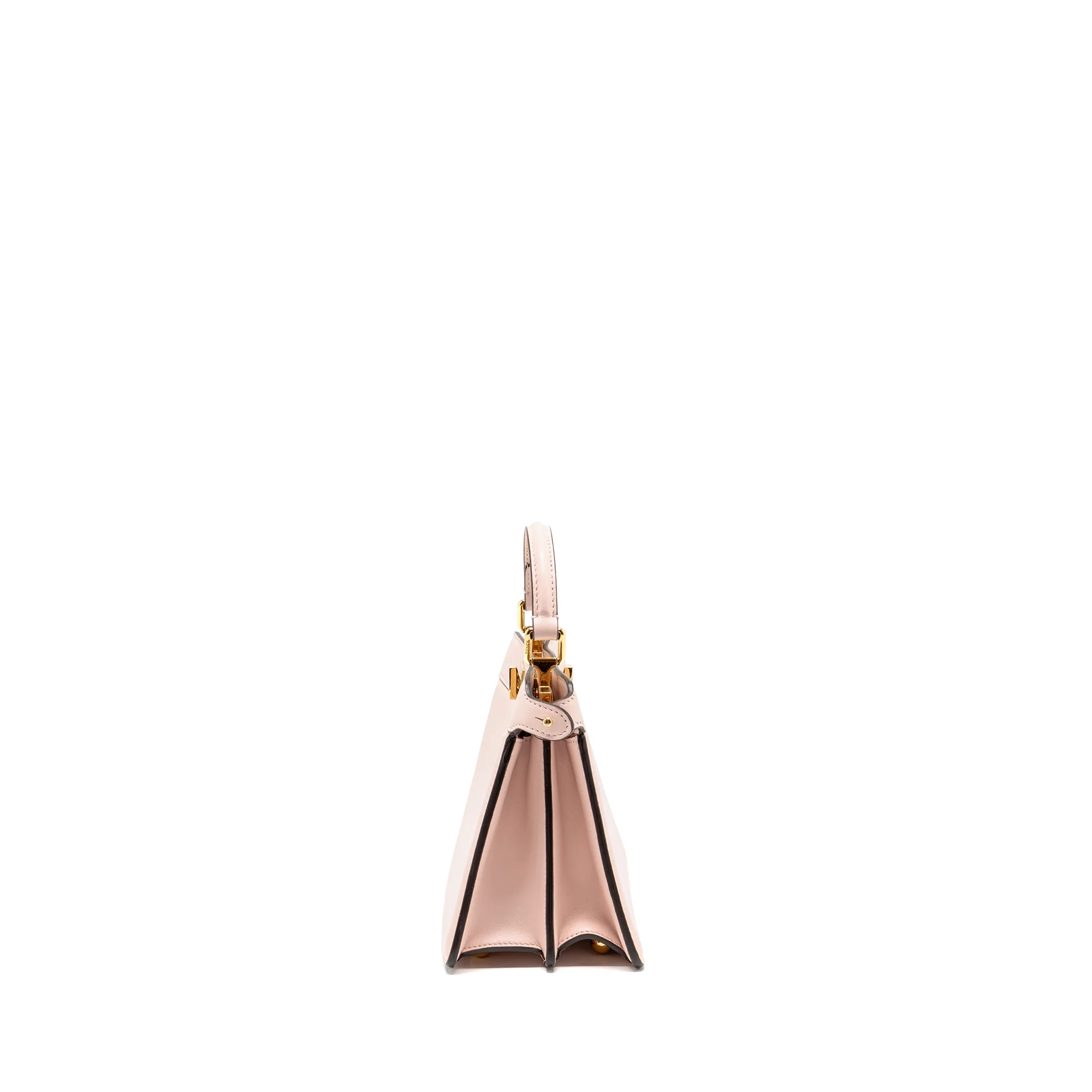 Fendi Mini Peekaboo ISEEU Petite Bag Calfskin Pale Pink GHW - Image 4