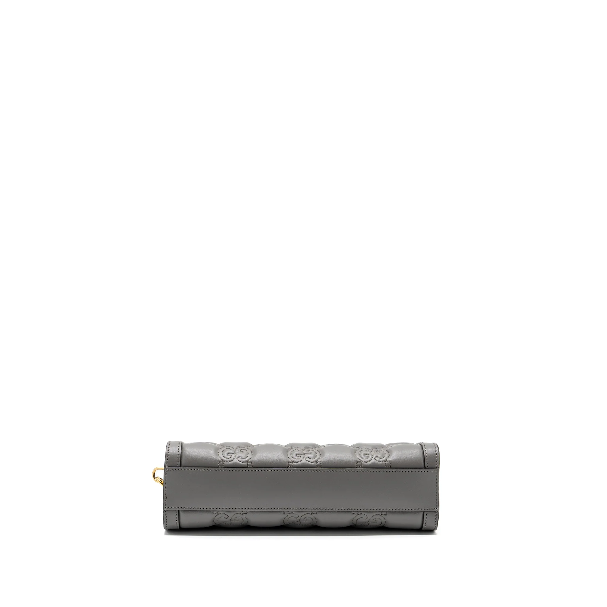 Gucci chain crossbody bag calfskin grey LGHW - Image 5