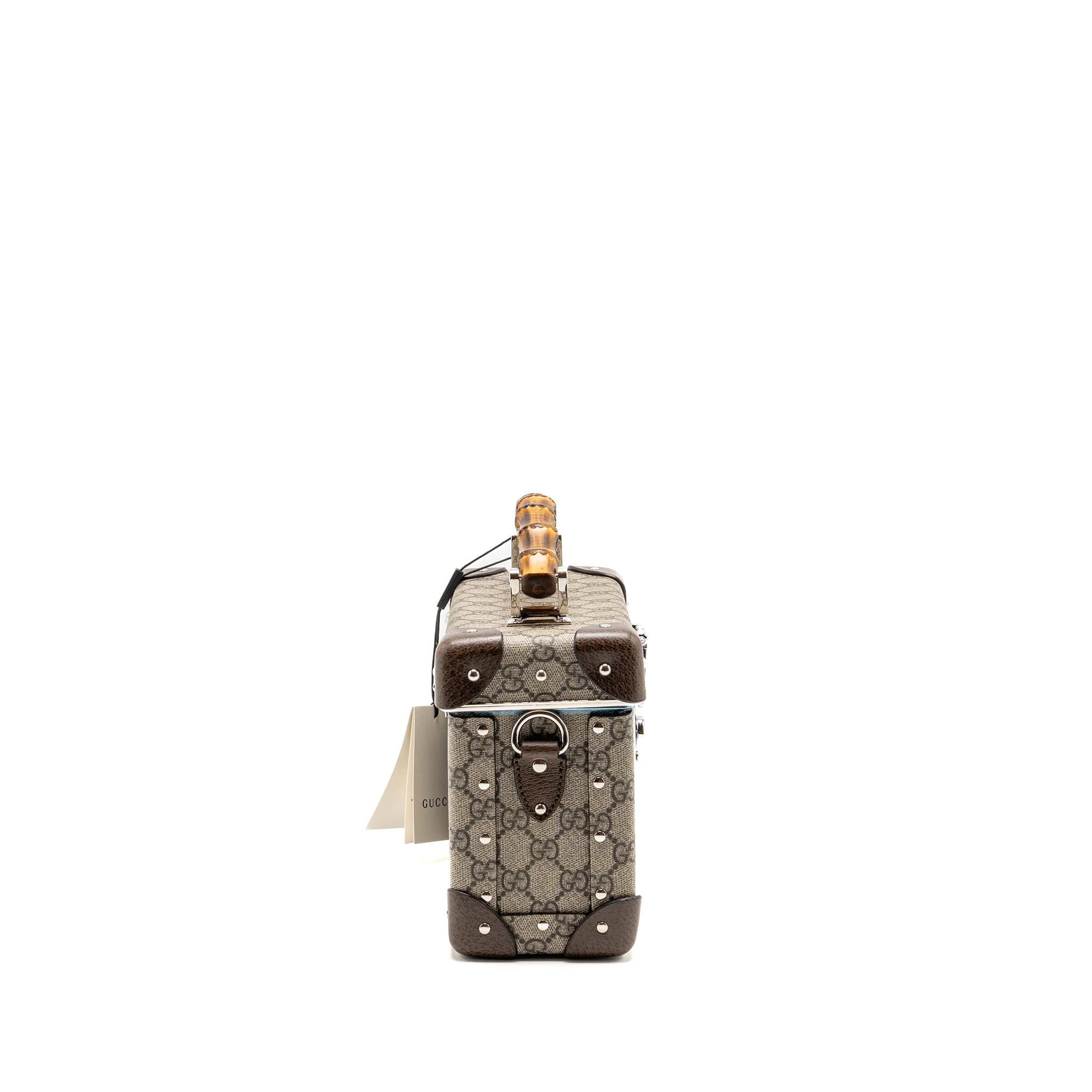 Gucci Globe Trotter GG beauty case canvas brown SHW - Image 3