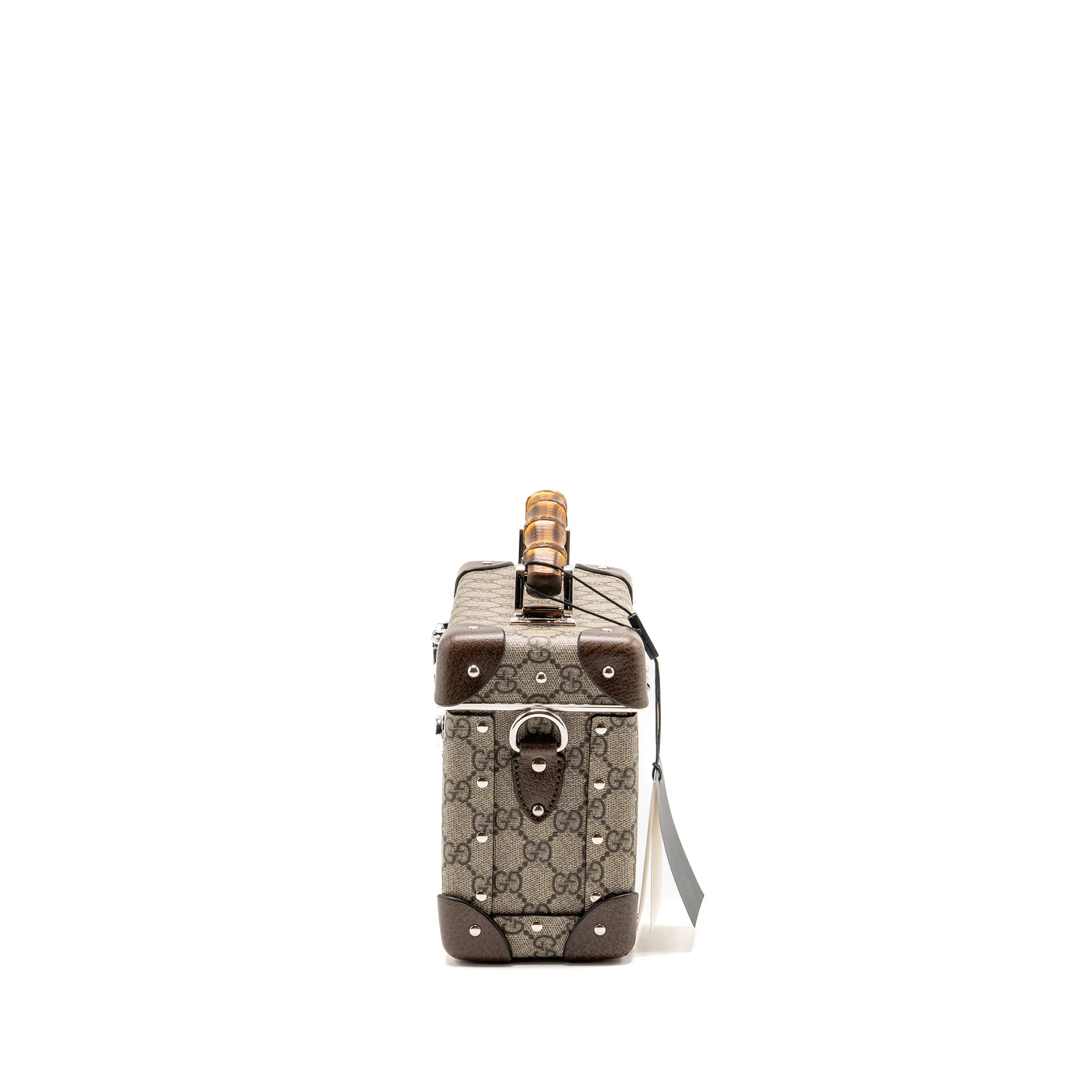 Gucci Globe Trotter GG beauty case canvas brown SHW - Image 4