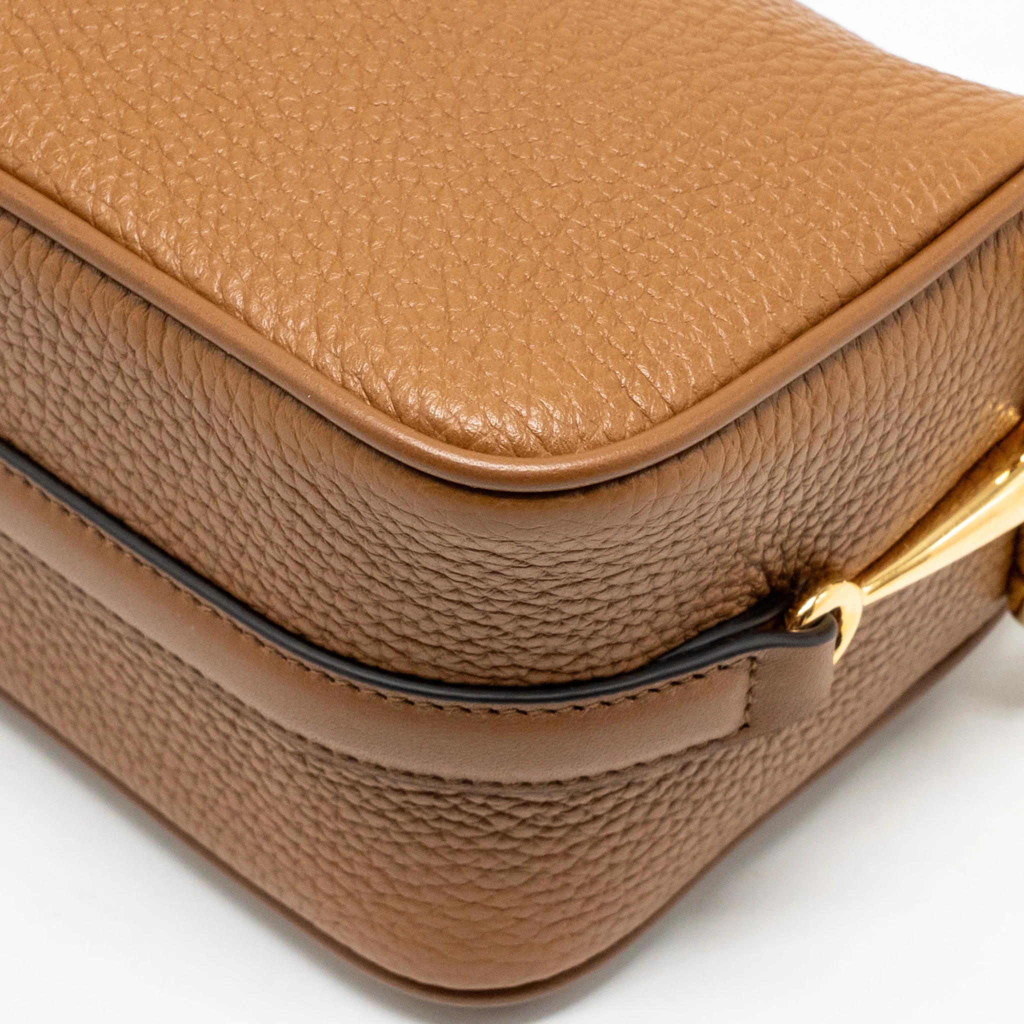 Gucci Half Horsebit mini bag calfskin brown GHW - Image 10