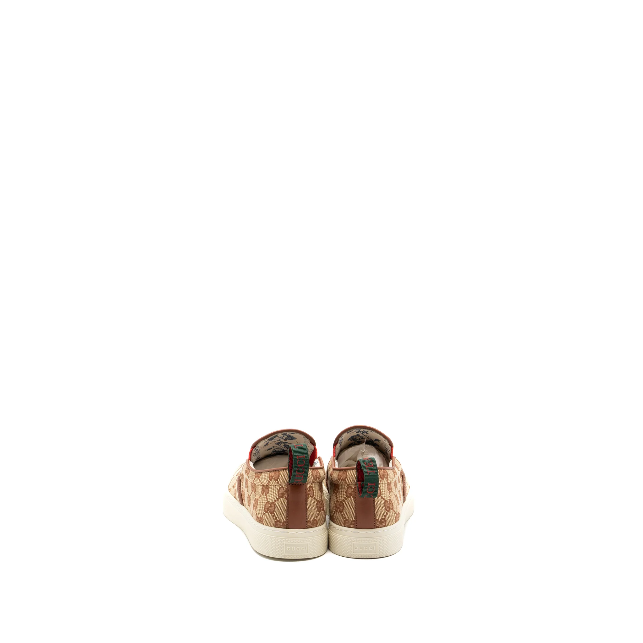 Gucci size 42 GG slip-on sneaker canvas multicolour - Image 3