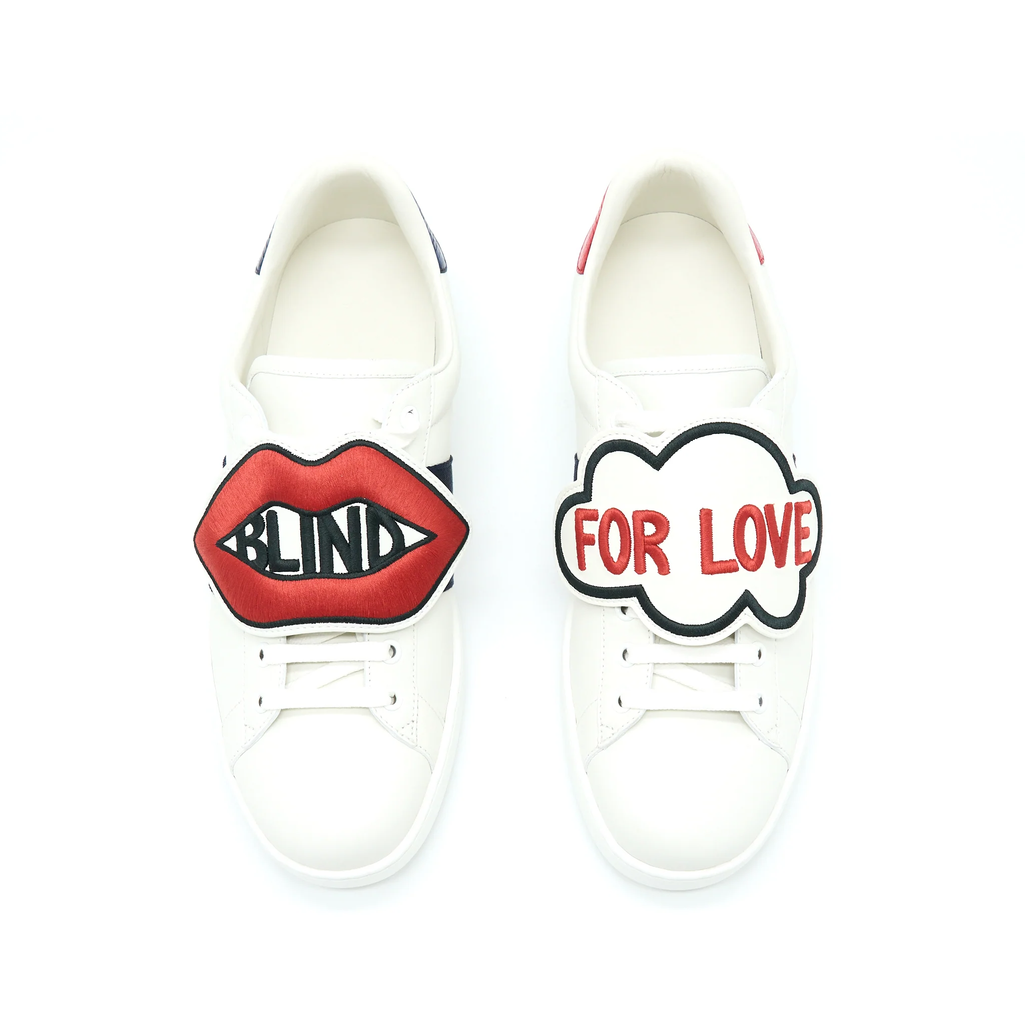 Gucci Size 9.5 Sneakers White/ Multicolour - Image 3