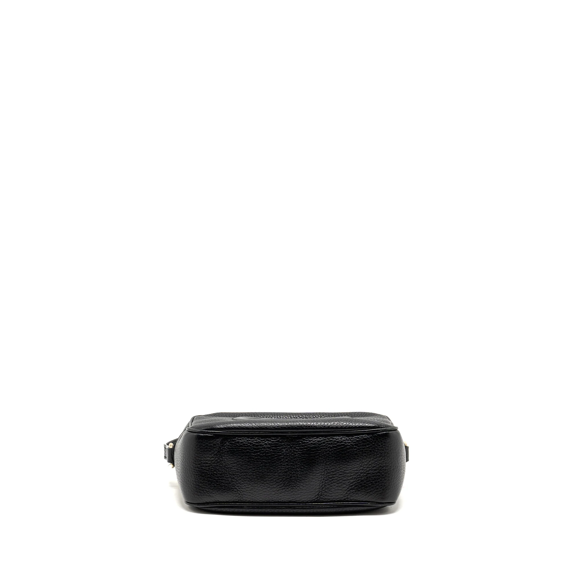 Gucci Soho Disco Camera Crossbody Bag Calfskin Black LGHW - Image 5