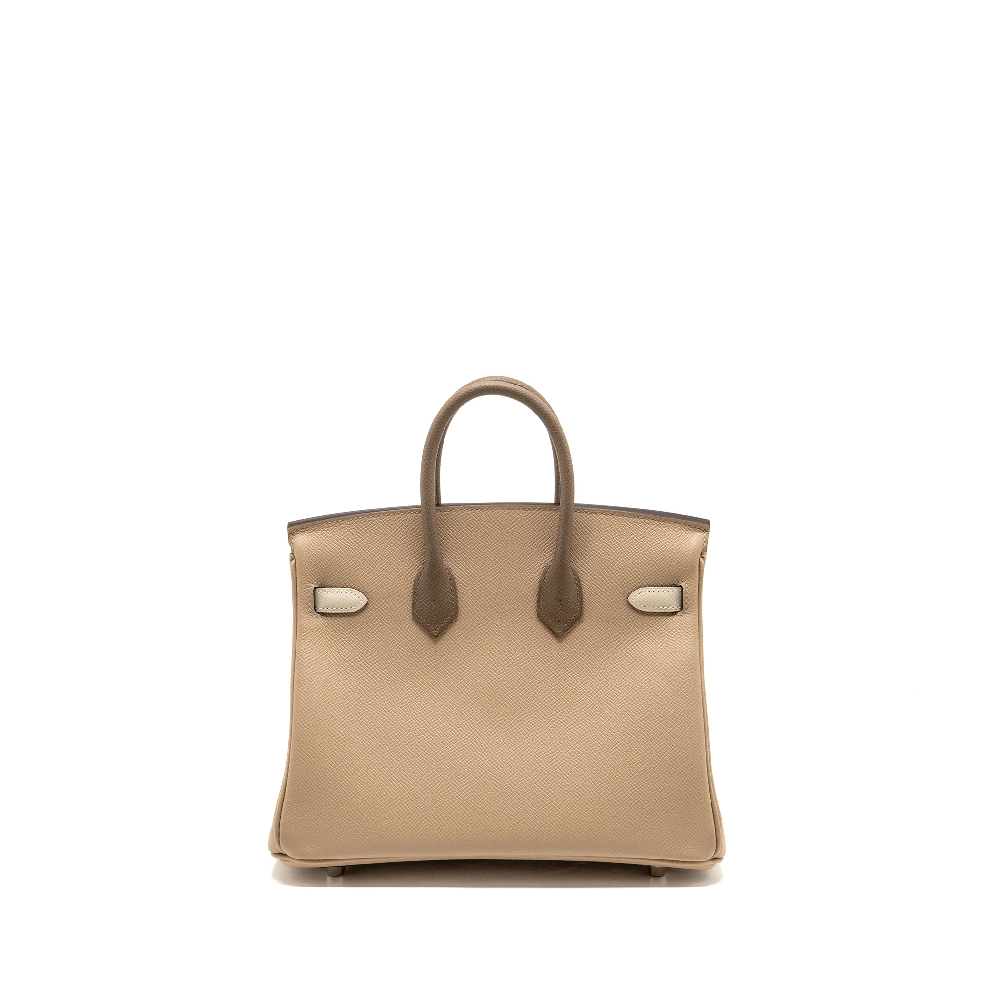 Hermes Birkin 25 Epsom Trench/Craie/Etoupe SHW Stamp K - Image 2