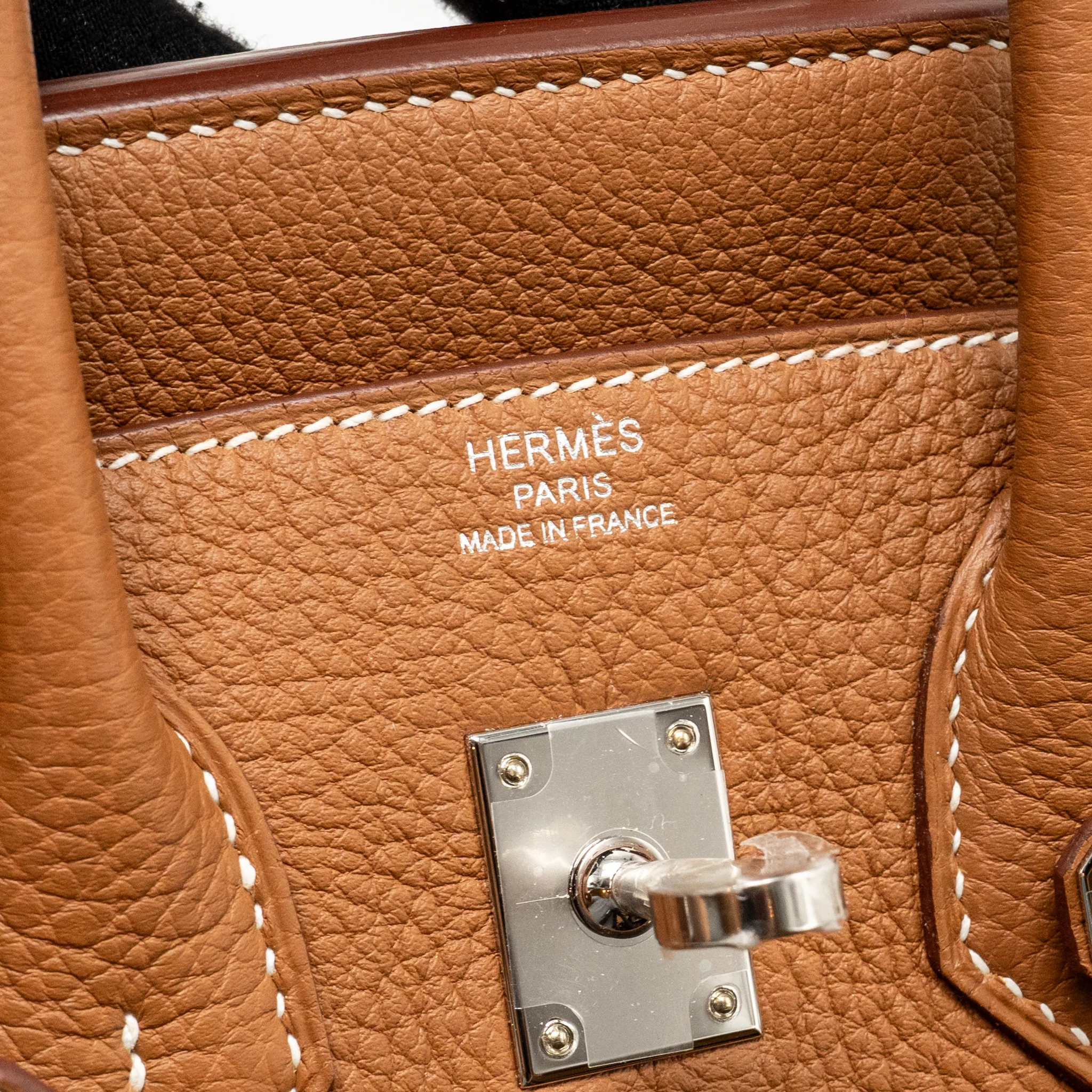 Hermes birkin 25 togo gold SHW stamp K - Image 15