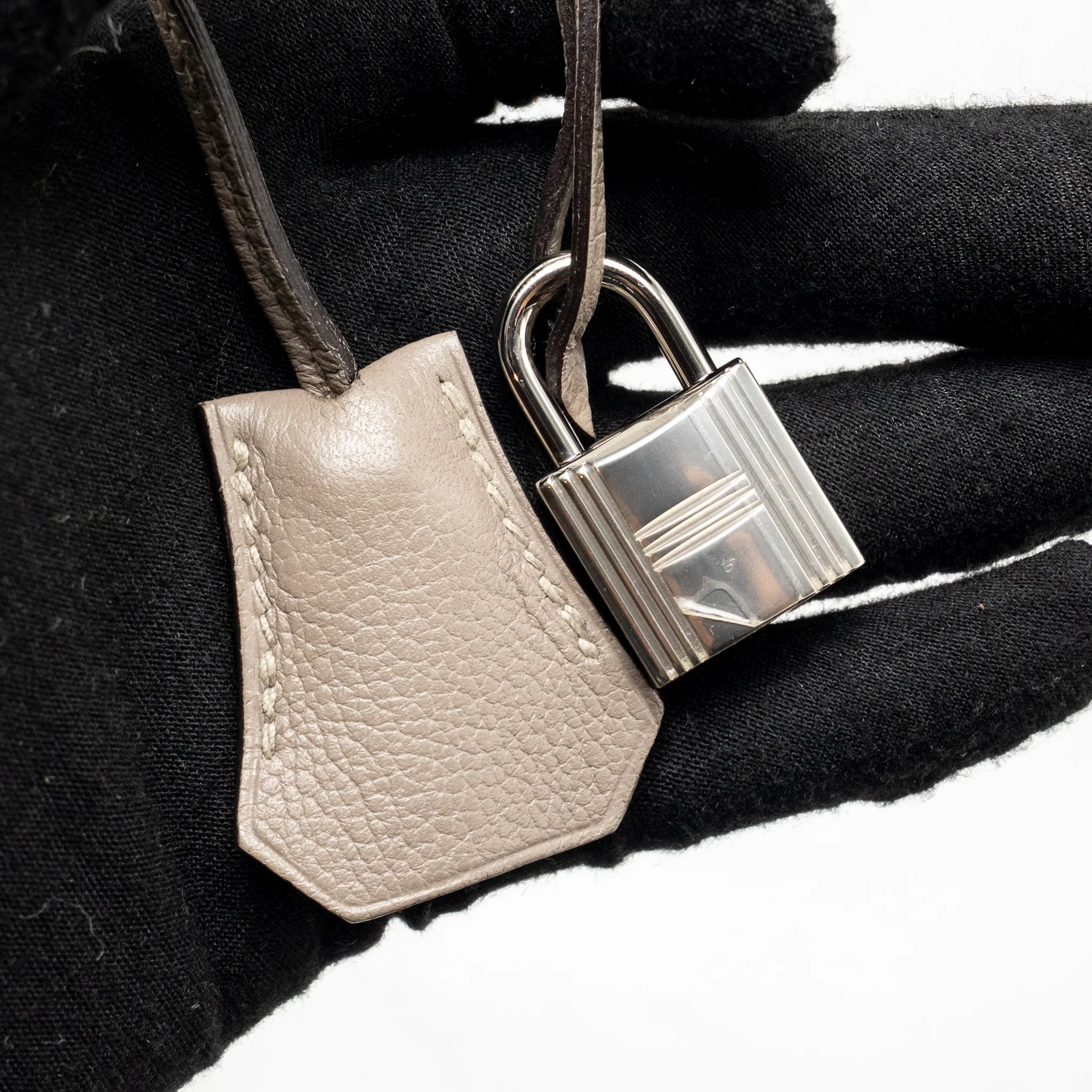 Hermes Birkin 25 Taurillon Novillo M8 Gris Asphalte SHW Stamp Y - Image 18