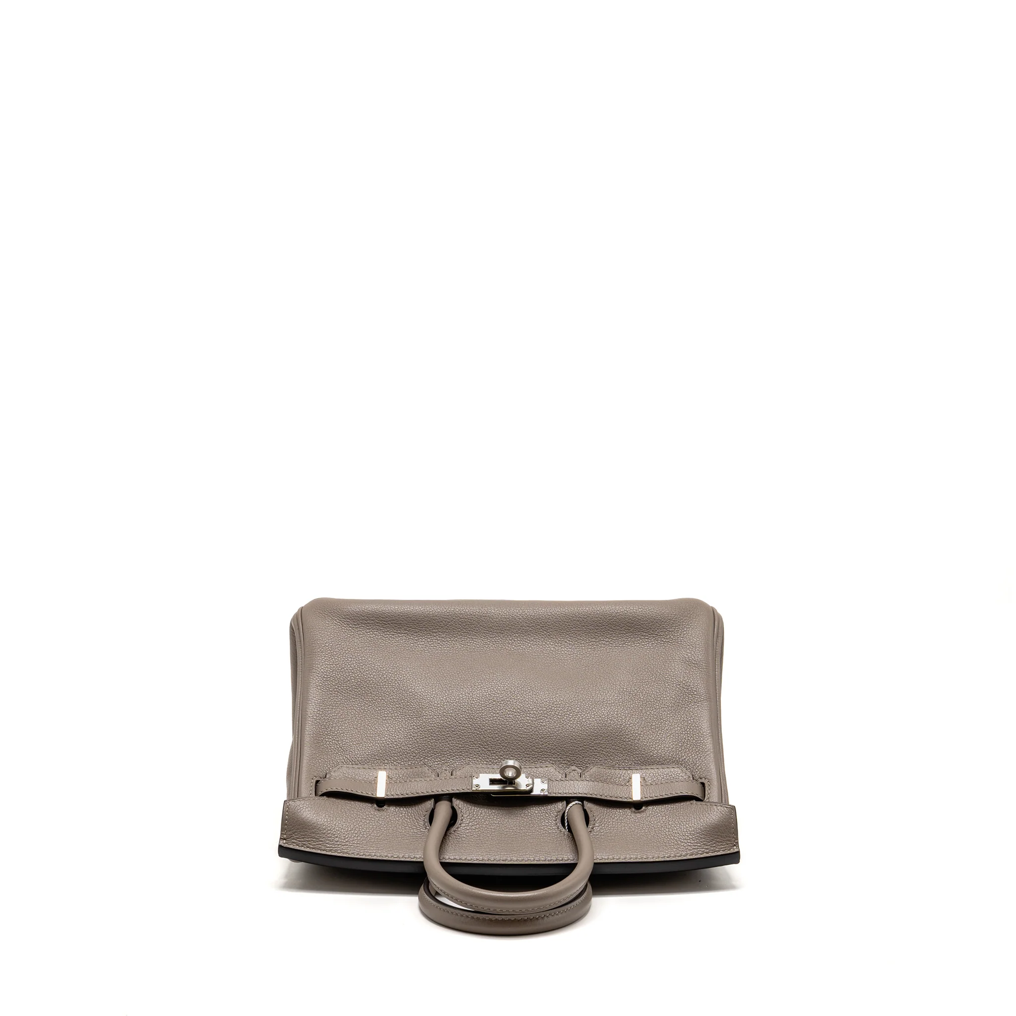Hermes Birkin 25 Taurillon Novillo M8 Gris Asphalte SHW Stamp Y - Image 5