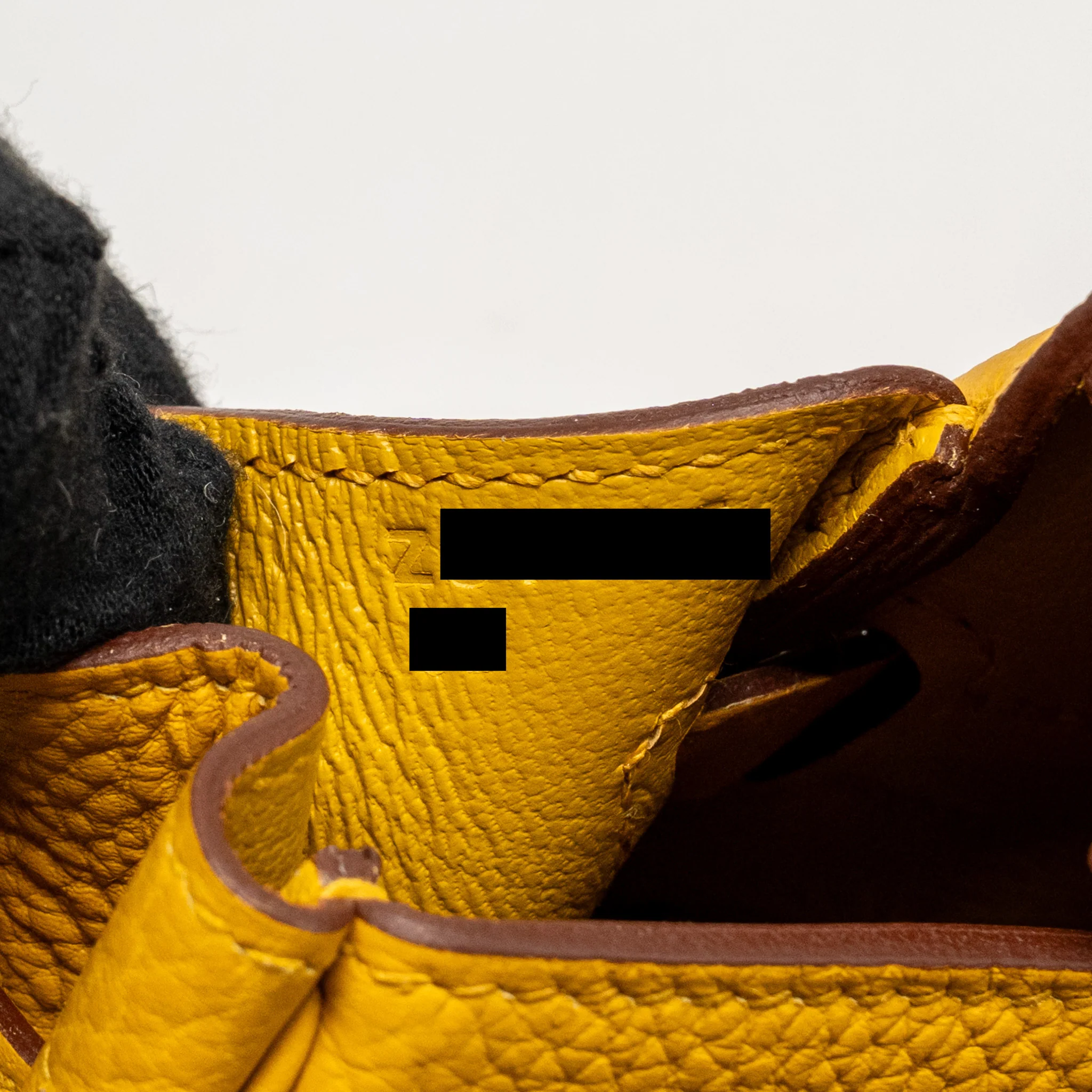 Hermes Birkin 25 Togo 9D Jaune Amber GHW Stamp Z - Image 18