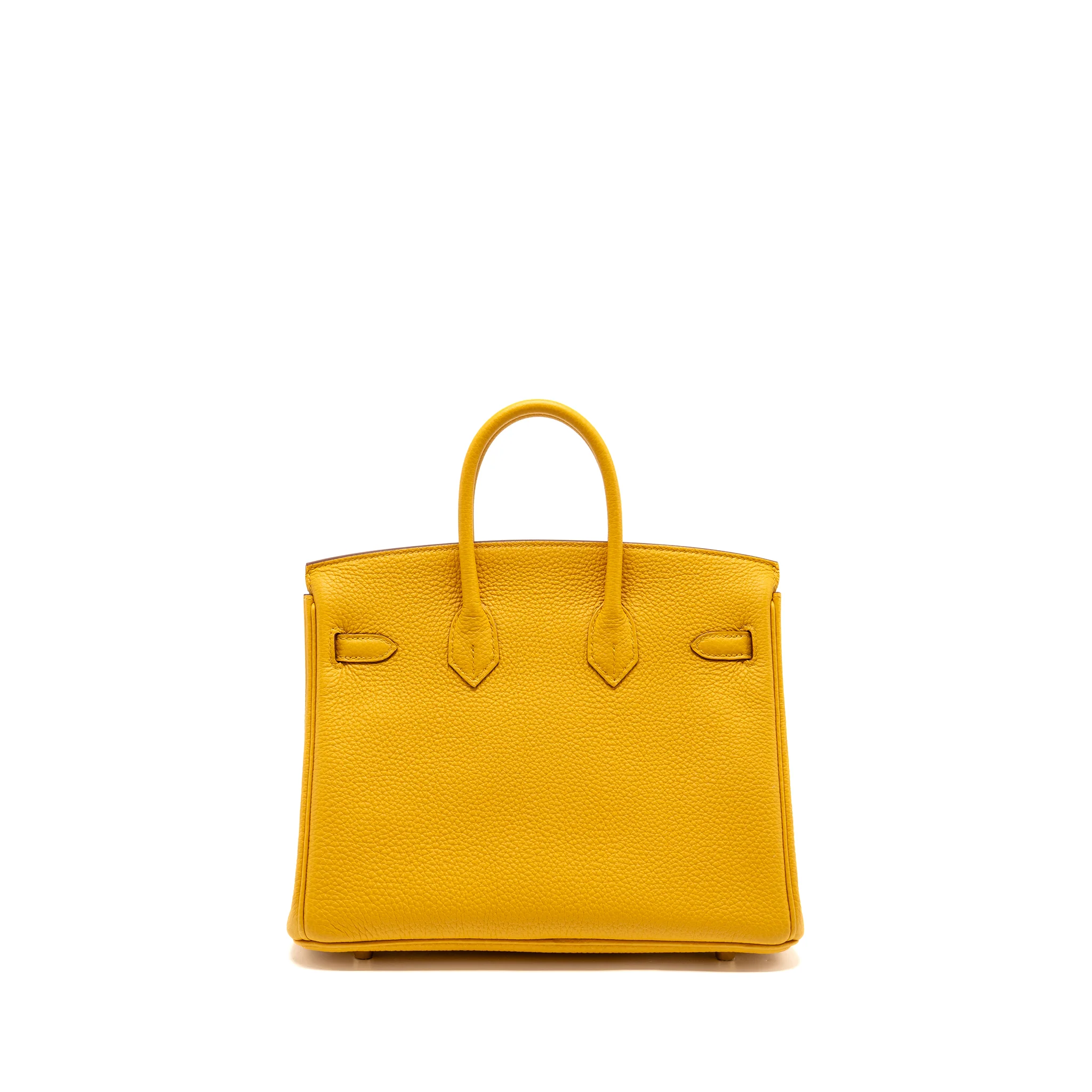 Hermes Birkin 25 Togo 9D Jaune Amber GHW Stamp Z - Image 2